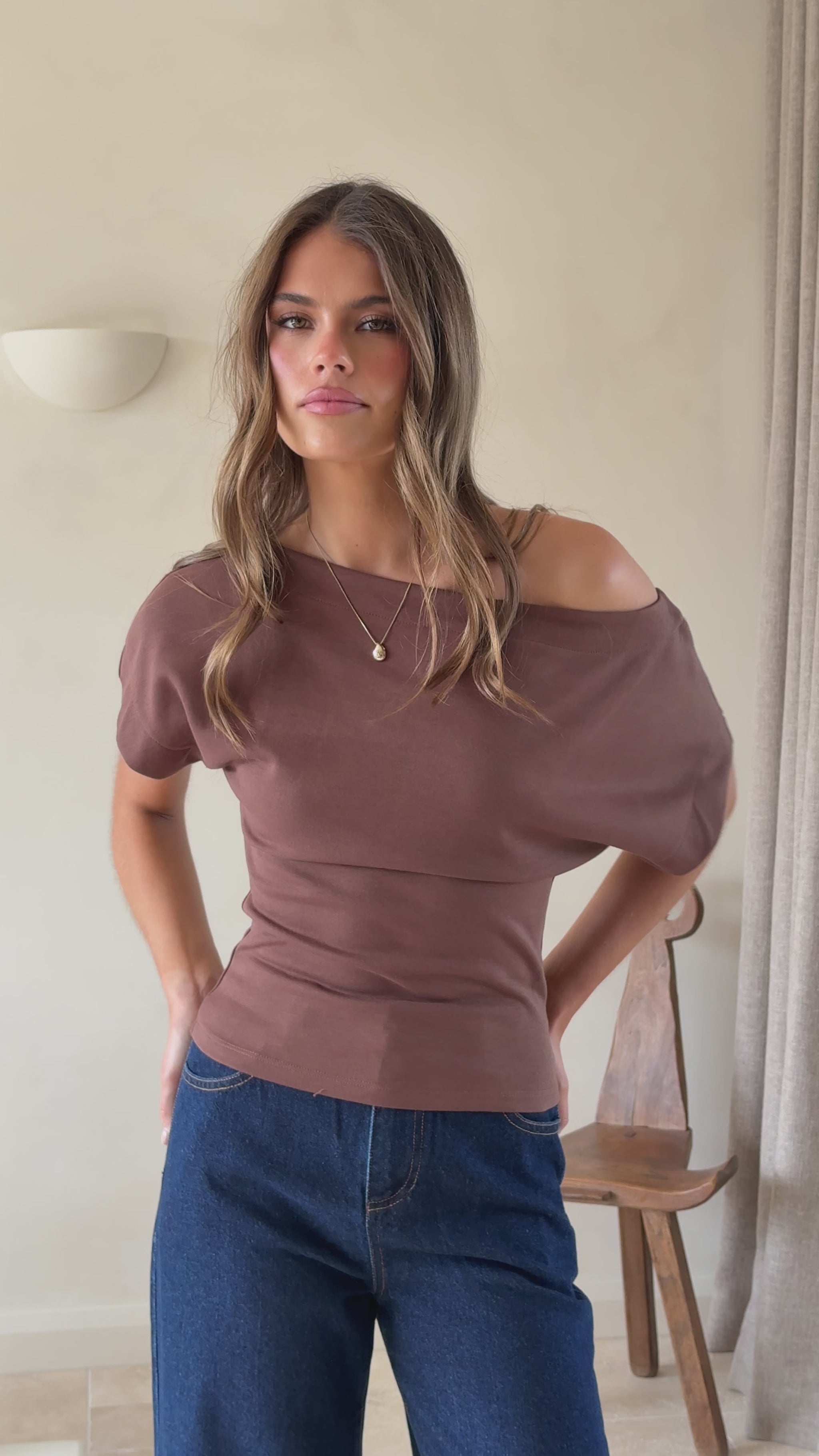 Jara Top - Brown - Billy J