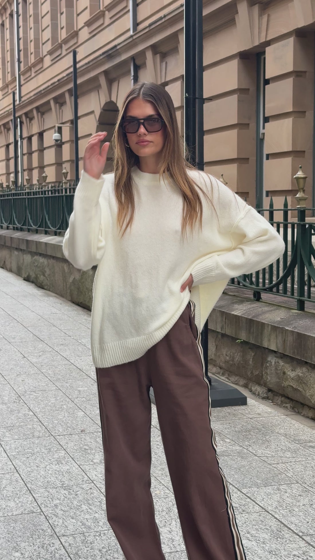 Haven Knit Sweater - Cream - Billy J