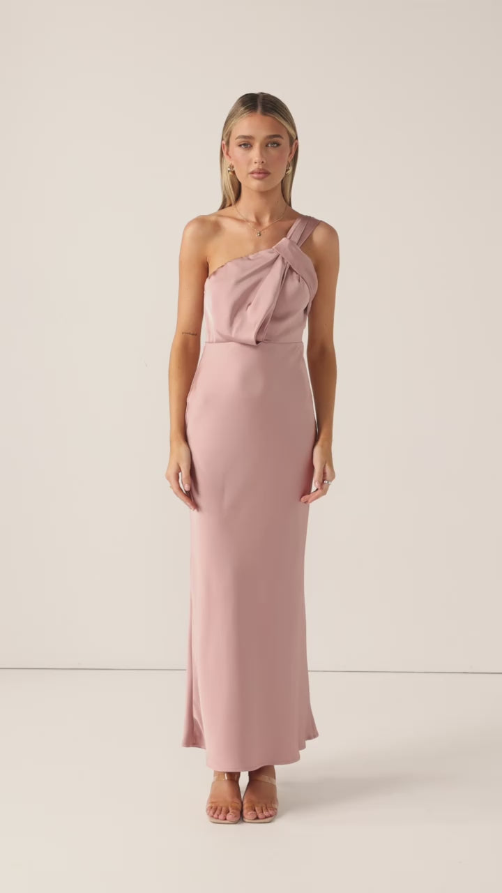 Greta Maxi Dress - Dusty Pink - Billy J