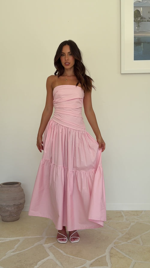 Lola Pink Maxi Dress main image 0