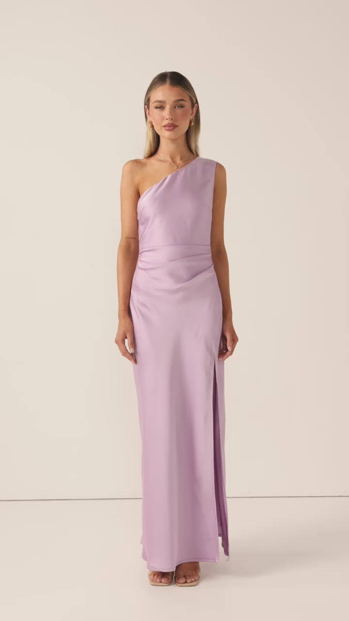 Load video: Victoria Maxi Dress - Lilac