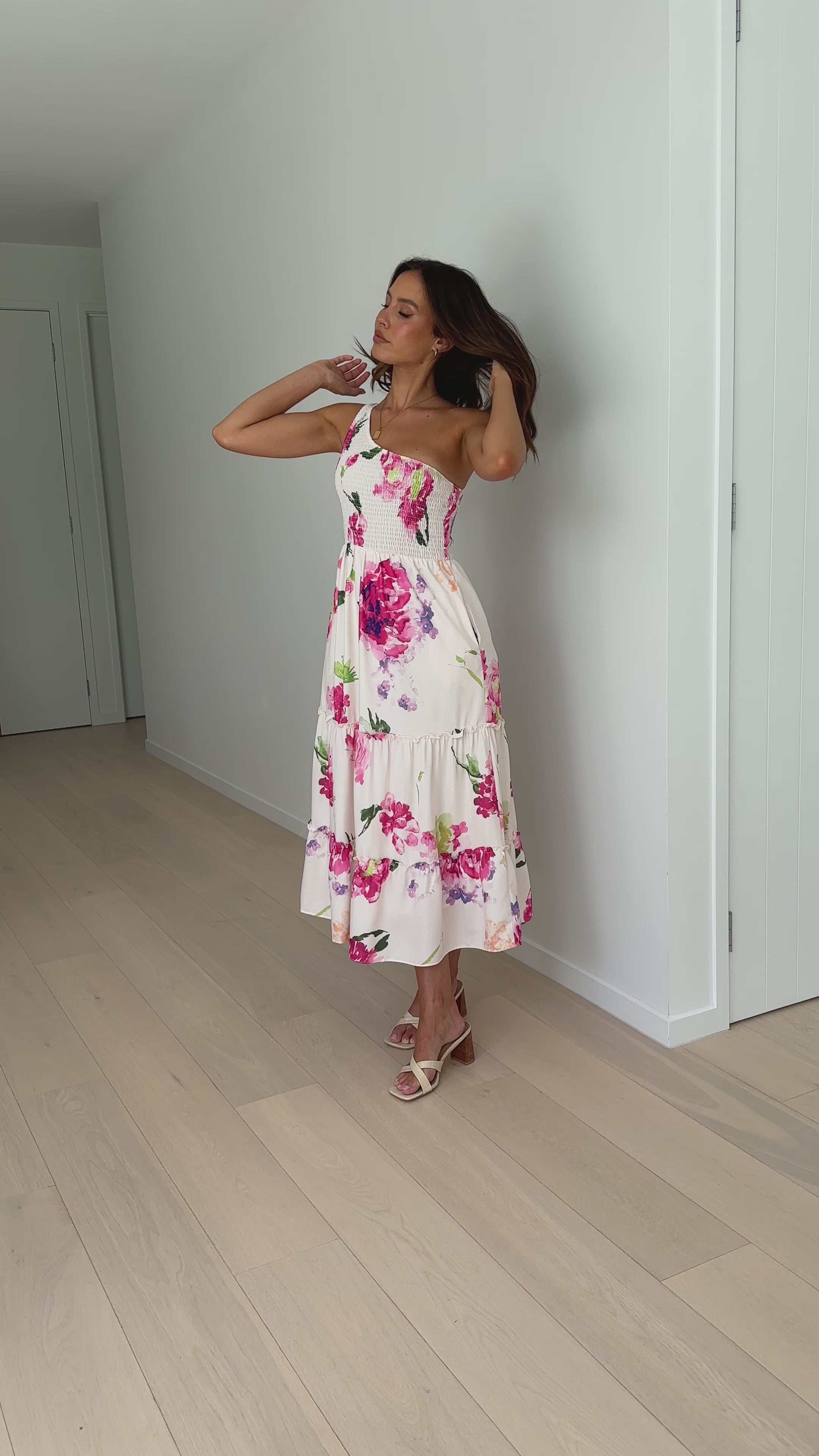 Alanna Midi Dress - Sweet Floral