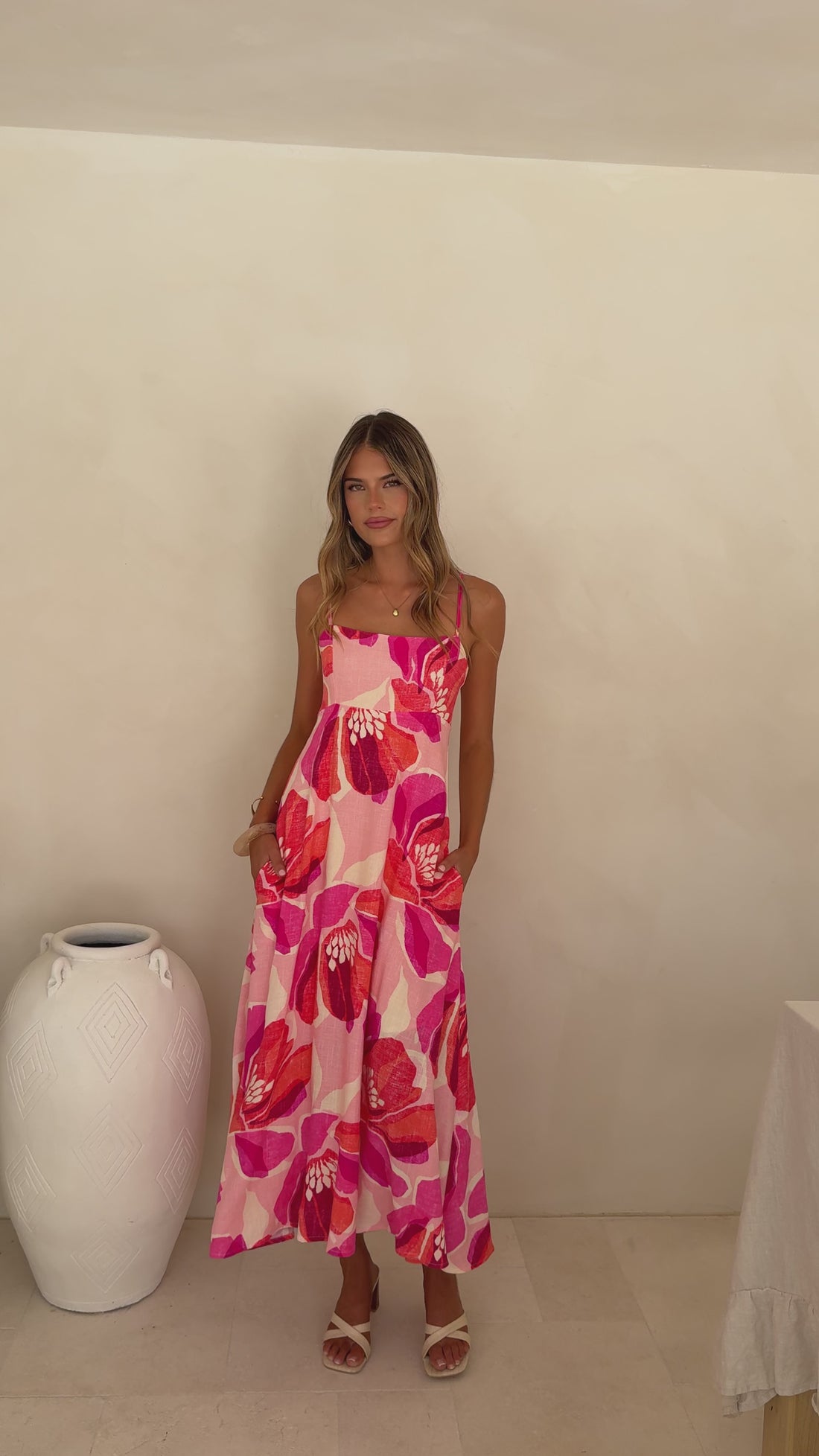Dissy Maxi Dress - Rosalie Print - Billy J