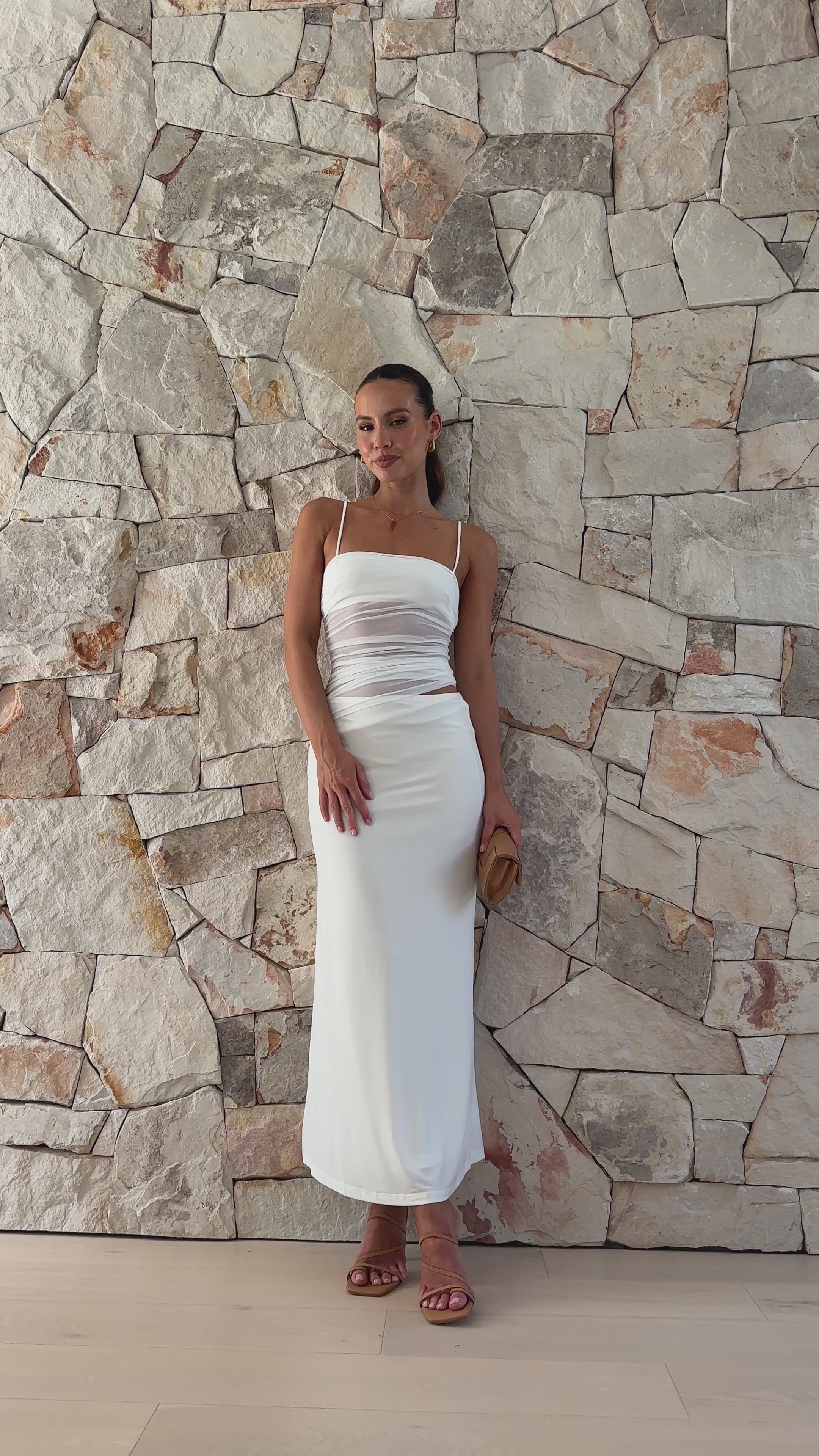 Louella Maxi Dress - White