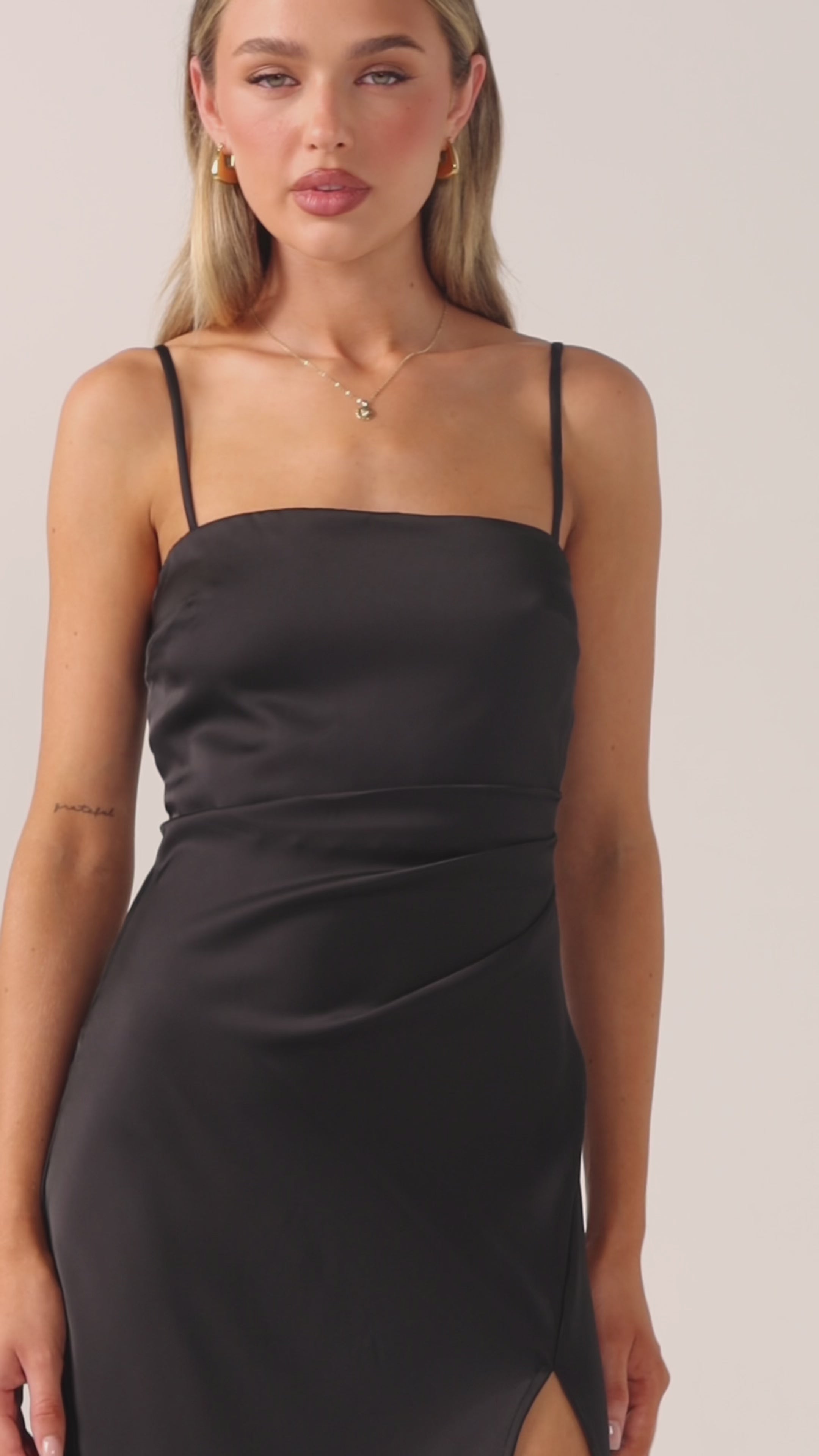 Load video: Ilana Maxi Dress - Black