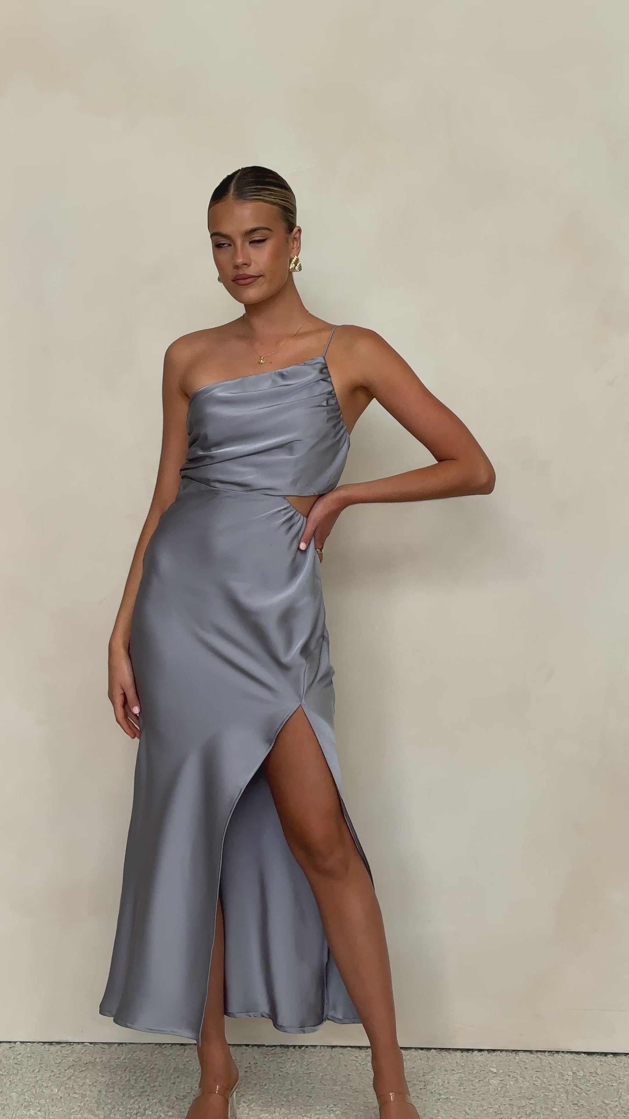 Nyla Maxi Dress - Brown