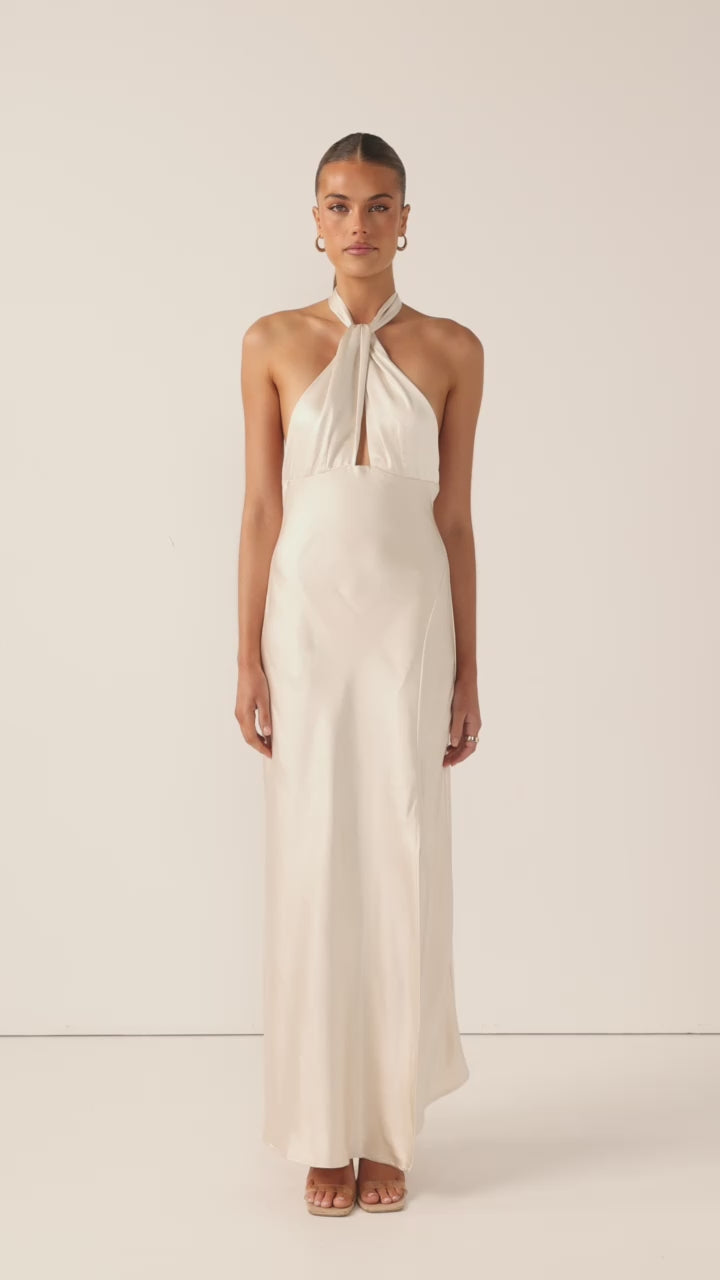 Amalia Maxi Dress - Champagne - Billy J