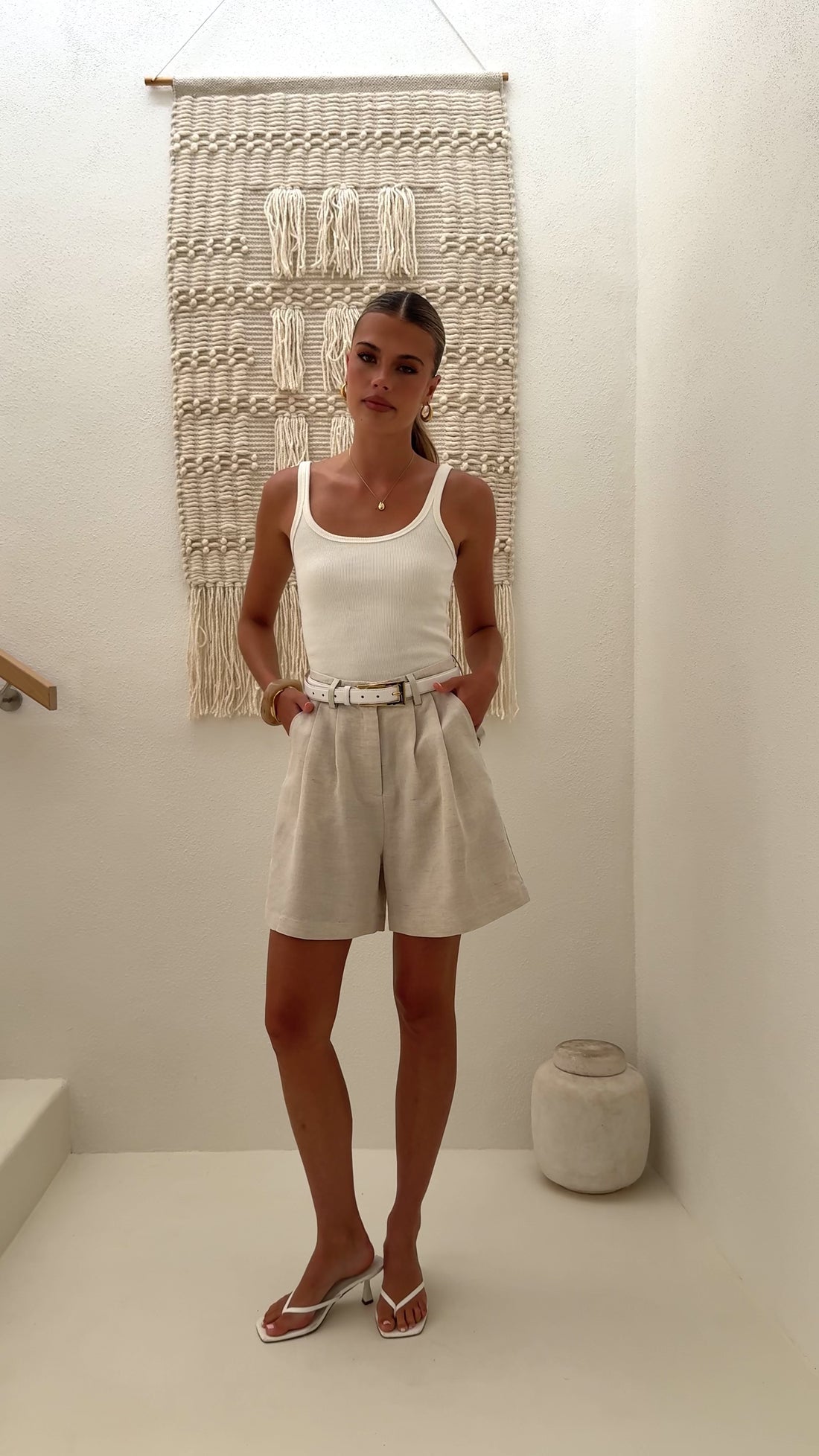 Emmaline Shorts - Natural - Billy J