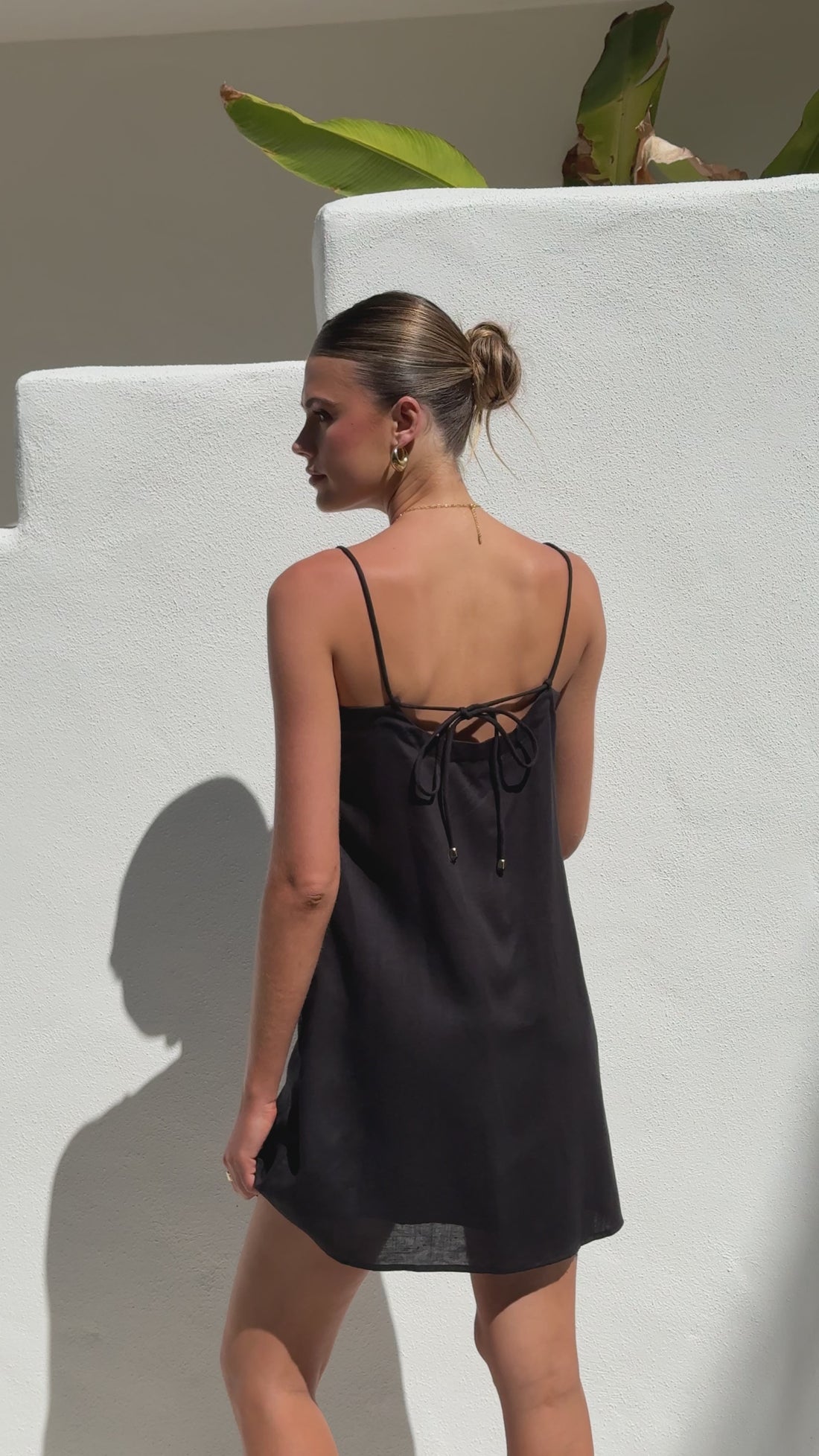 Nalu Mini Dress - Black - Billy J