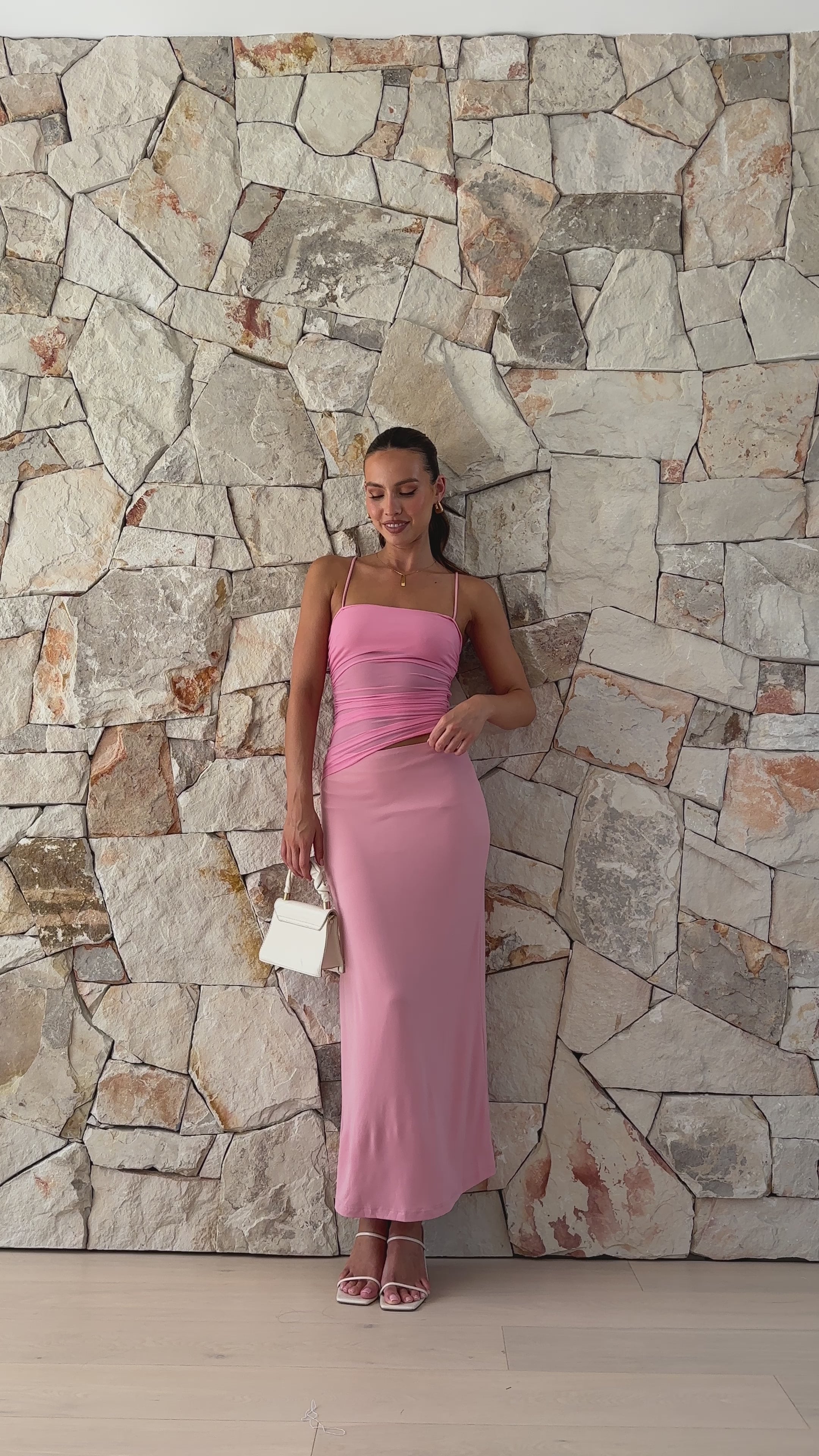 Louella Maxi Dress - Pink