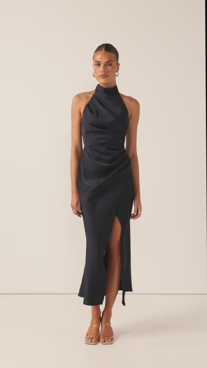 Load video: Kendall Maxi Dress - Navy