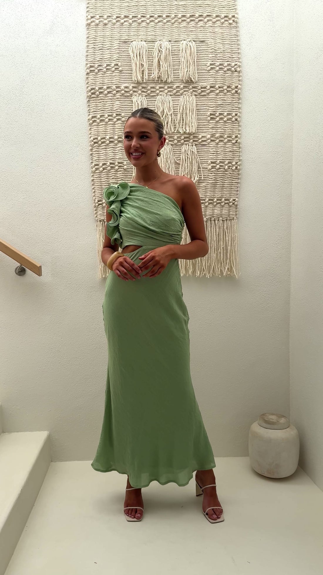 Amina Maxi Dress - Sage - Billy J