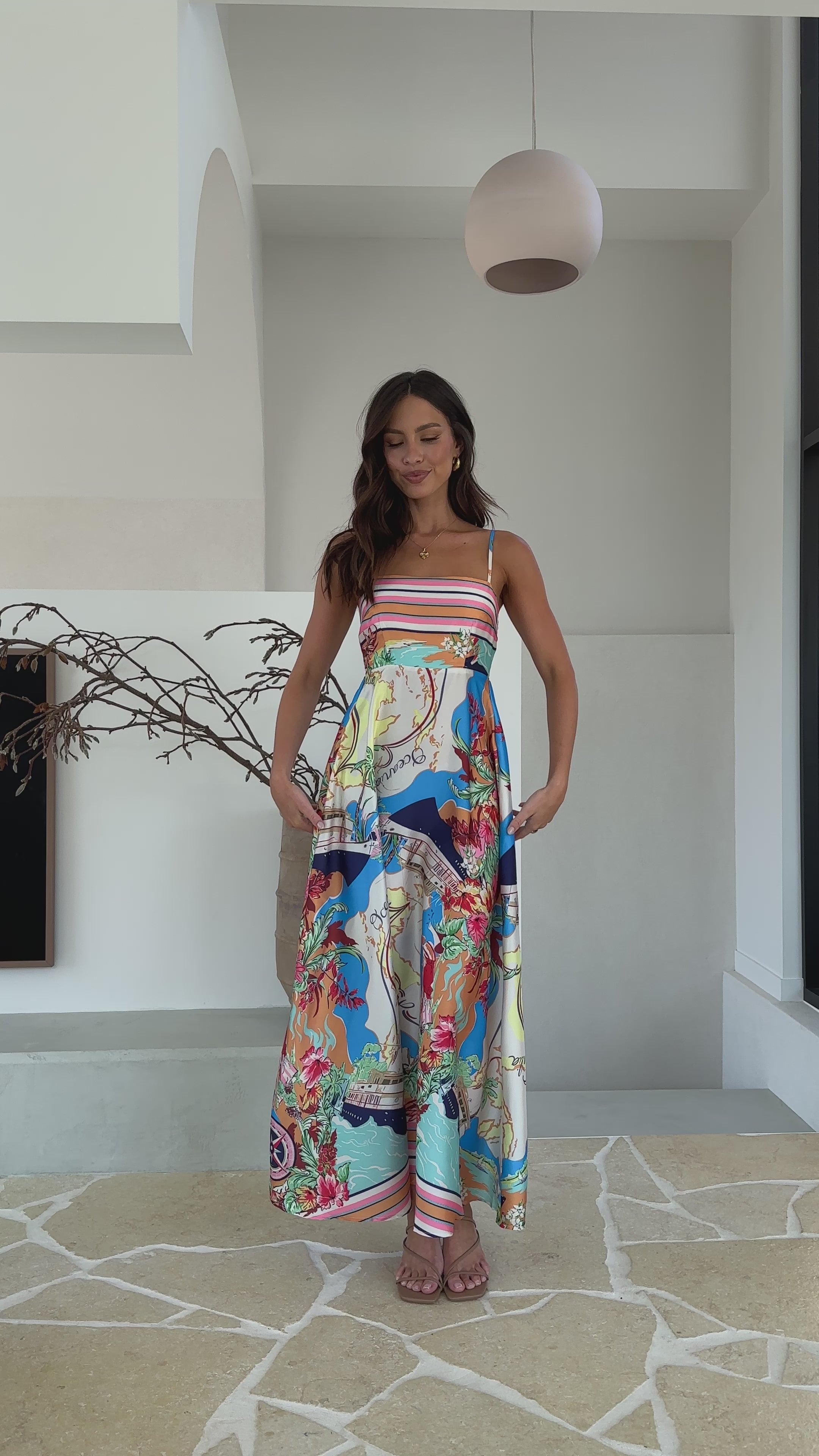 Jaylene Maxi Dress - Oceania