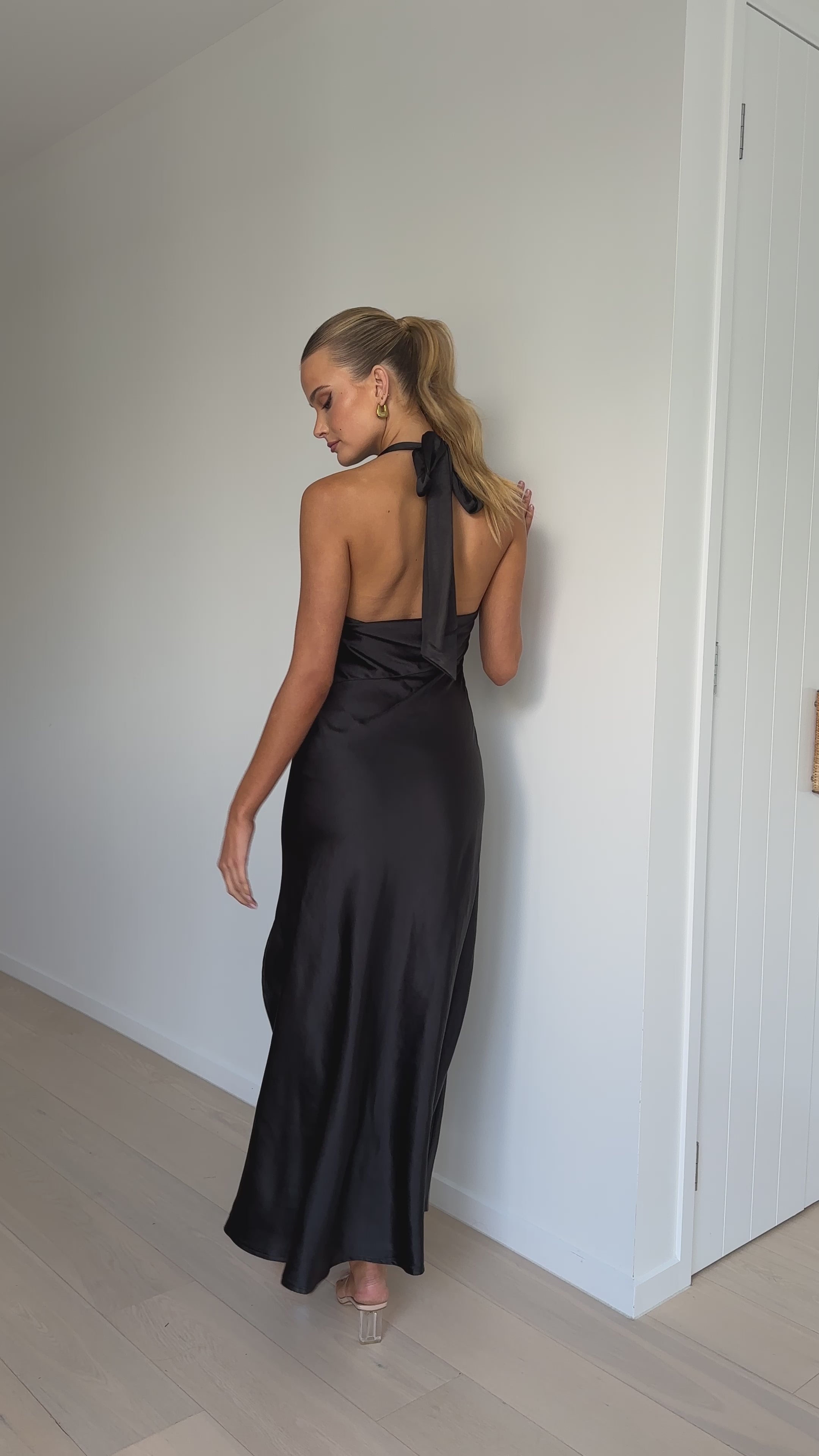 Sian Maxi Dress - Black