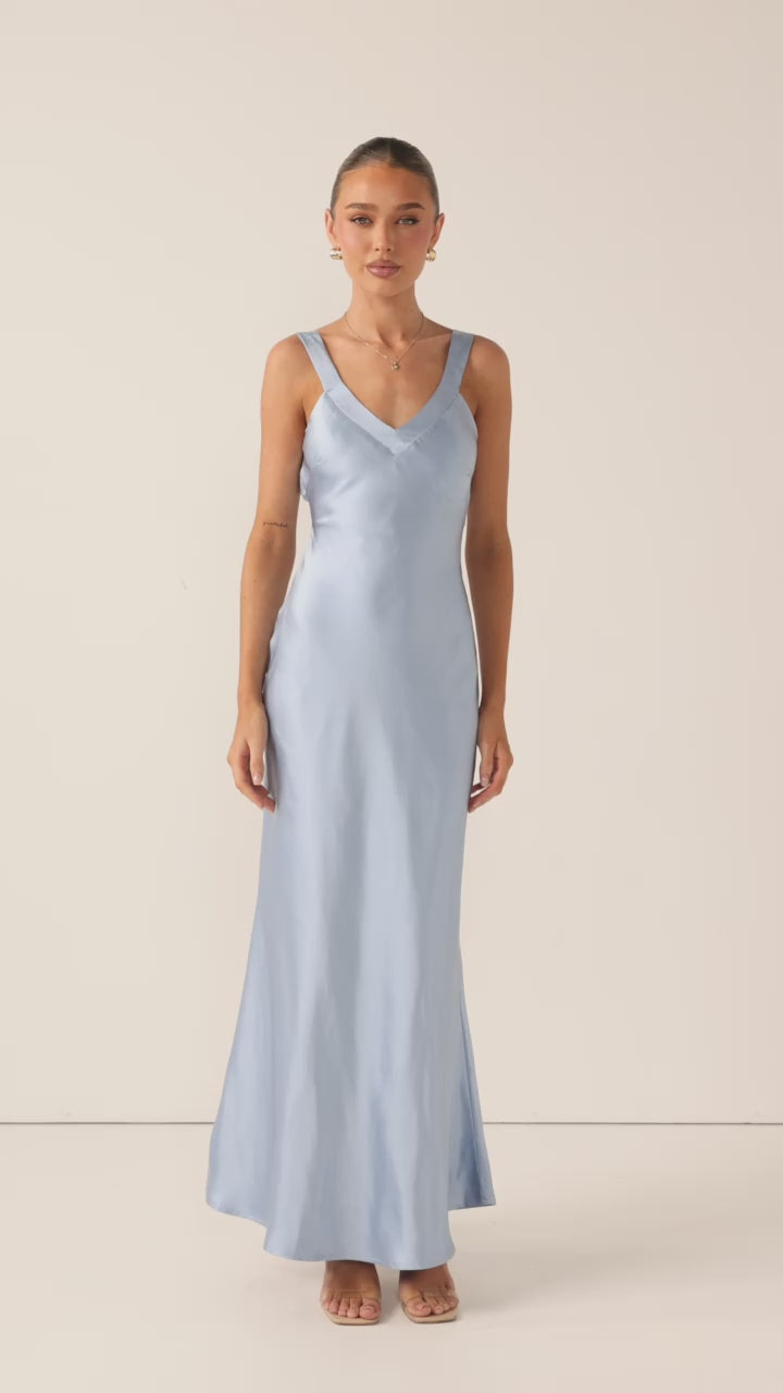 Andie Maxi Dress - Blue - Billy J