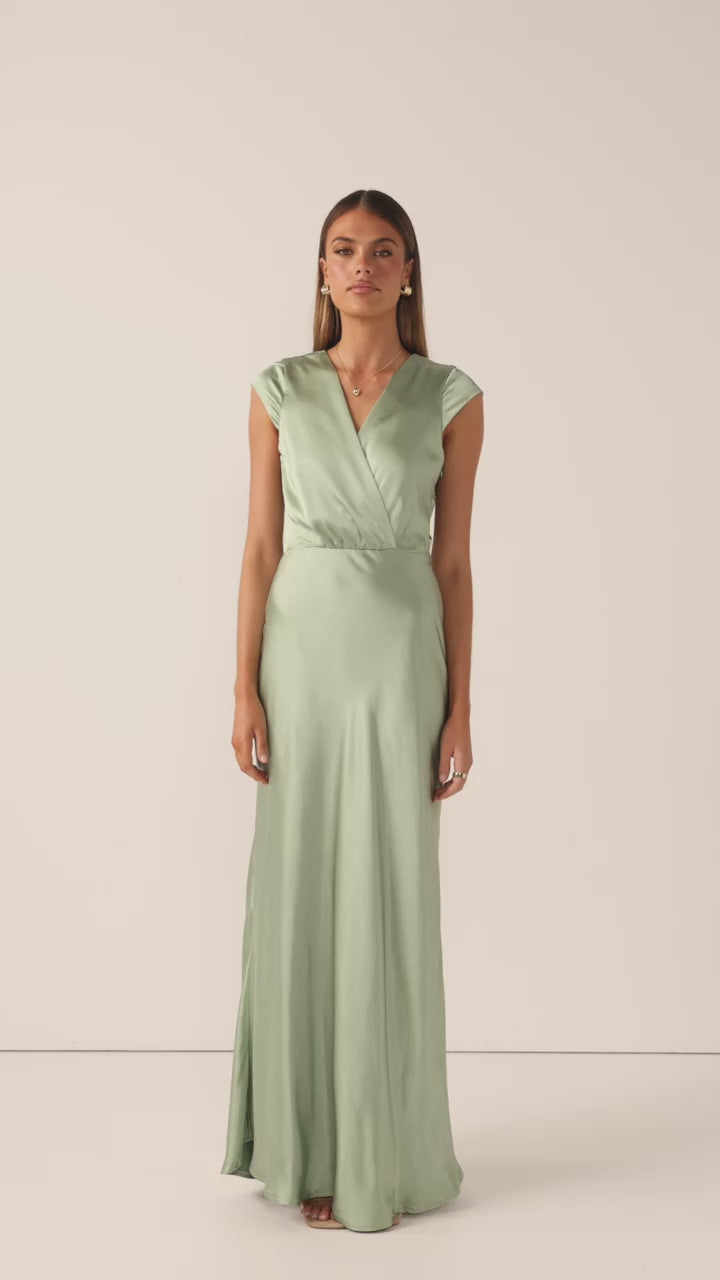 Selma Maxi Dress - Sage - Billy J