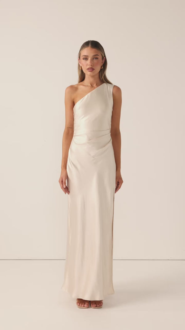 Victoria Maxi Dress - Champagne - Billy J
