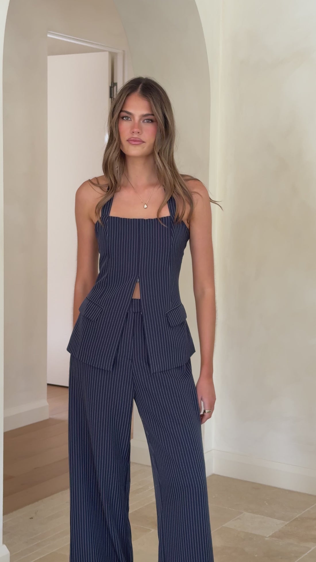 Fallon Pants - Navy - Billy J