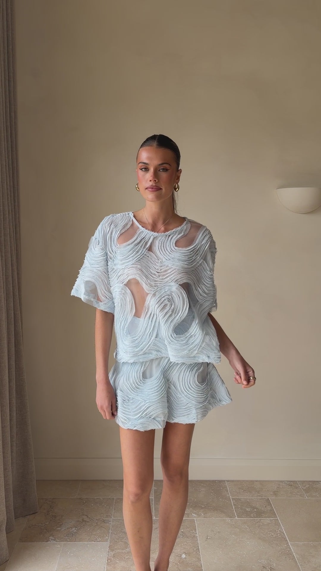 Linnea Top - Blue - Billy J