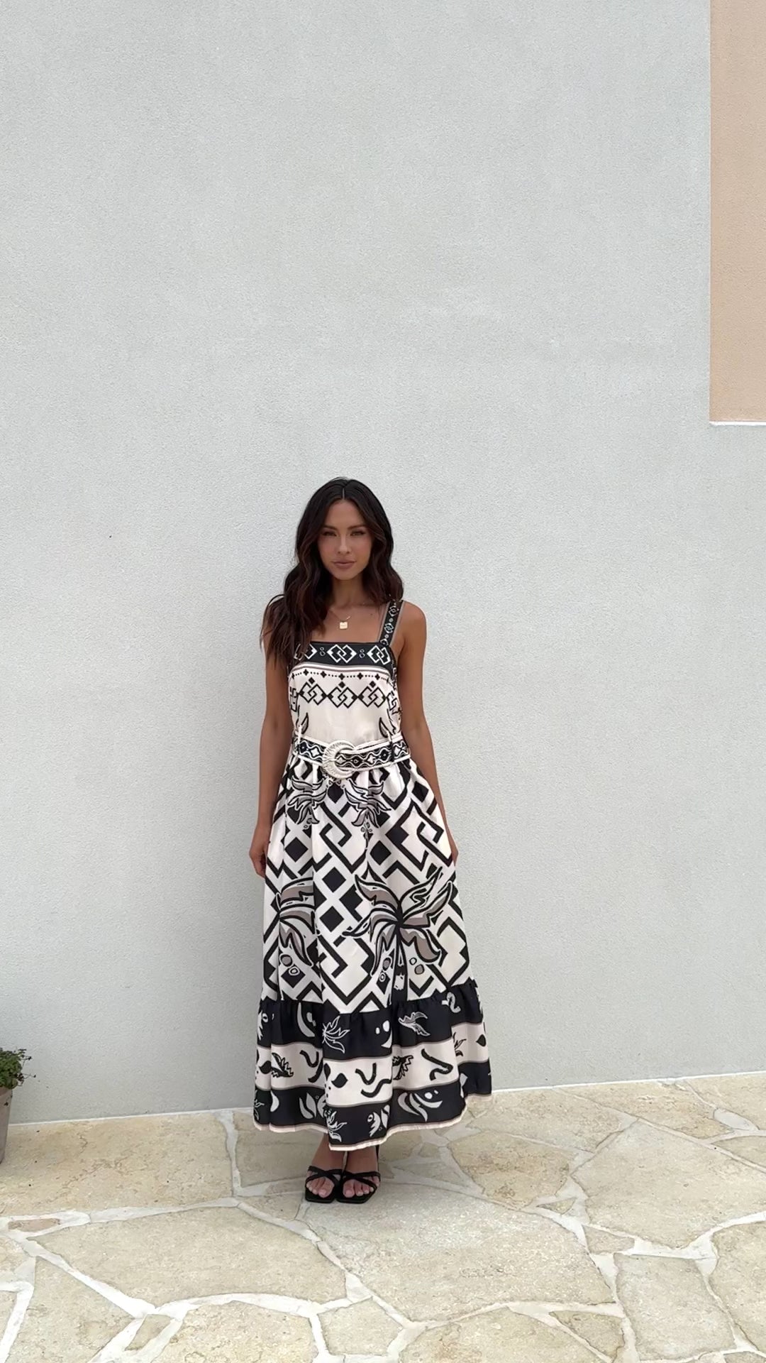 Zabella Maxi Dress - Siena Print