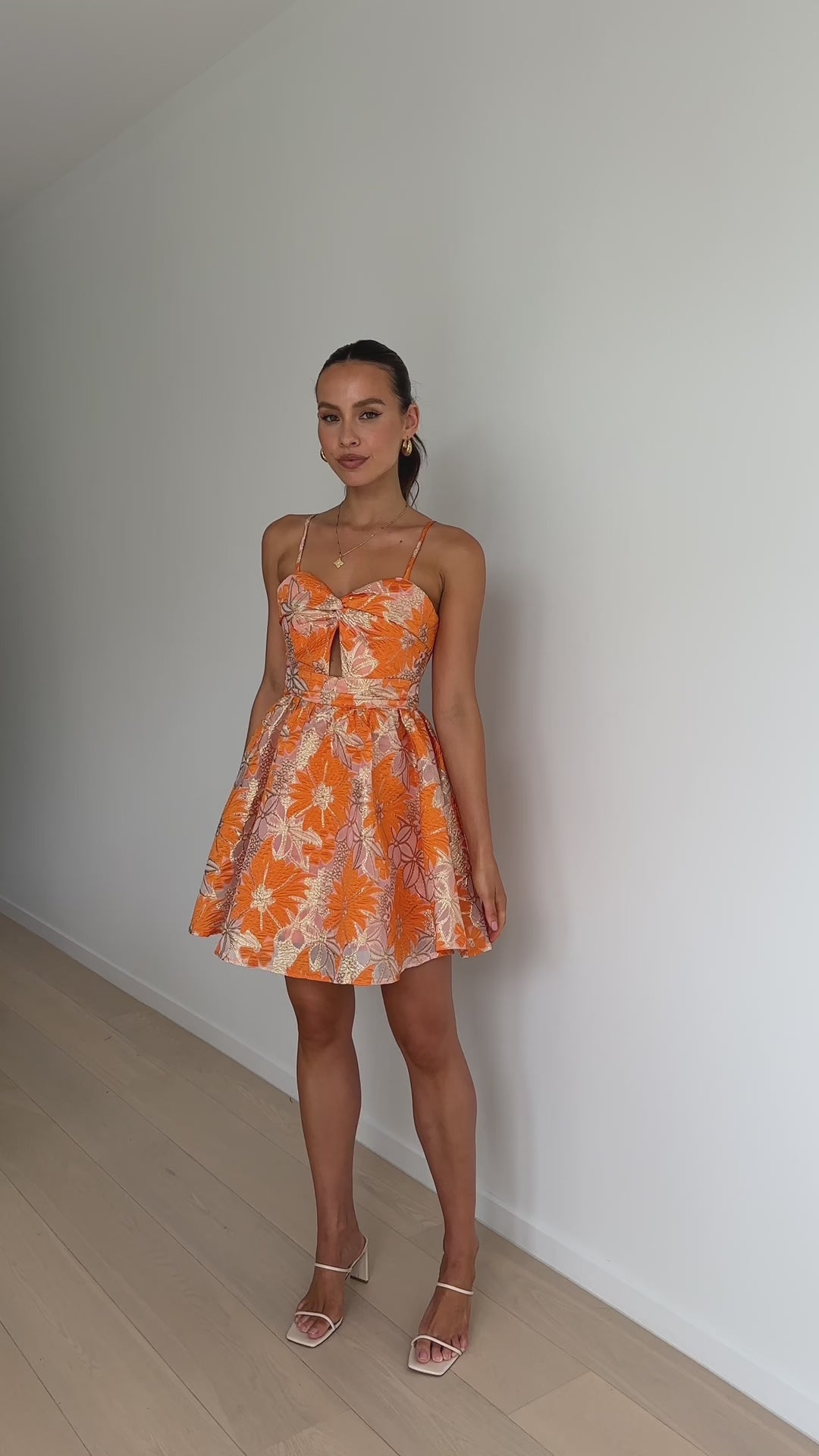 Mimi Mini Dress - Orange