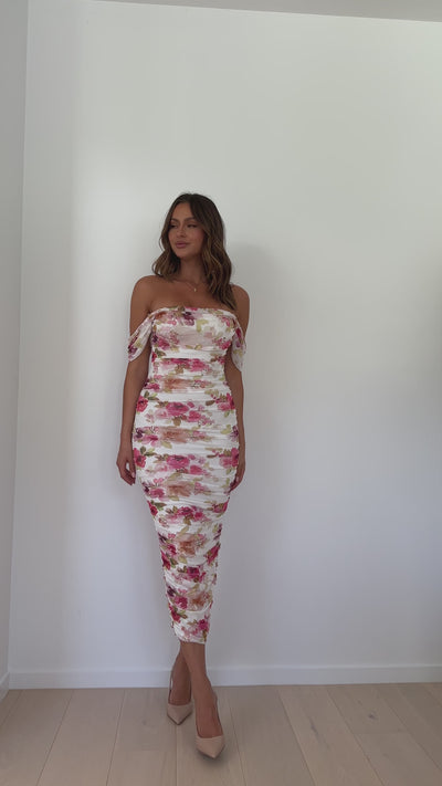 Load and play video in Gallery viewer, Kylie Maxi Dress - Floral
