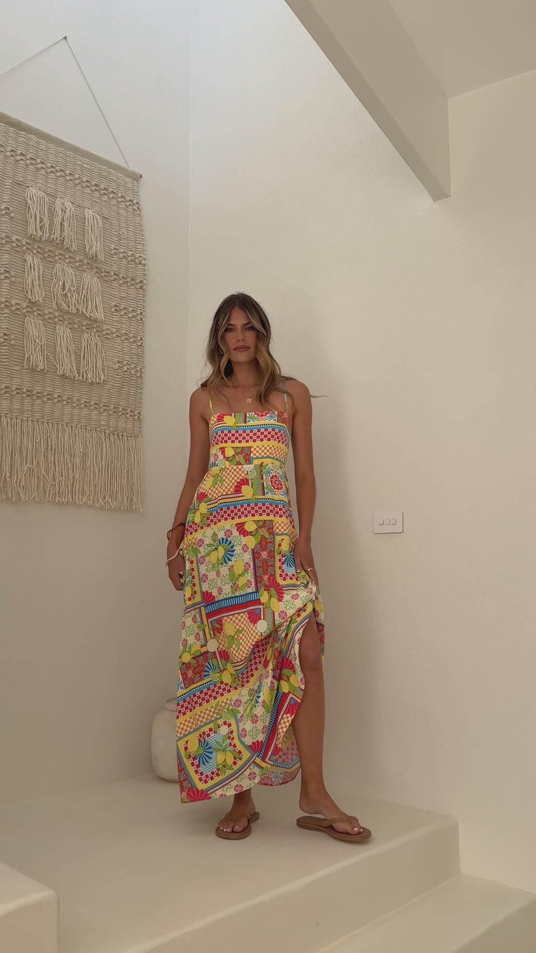 Jaylene Maxi Dress - Italian Summer - Billy J