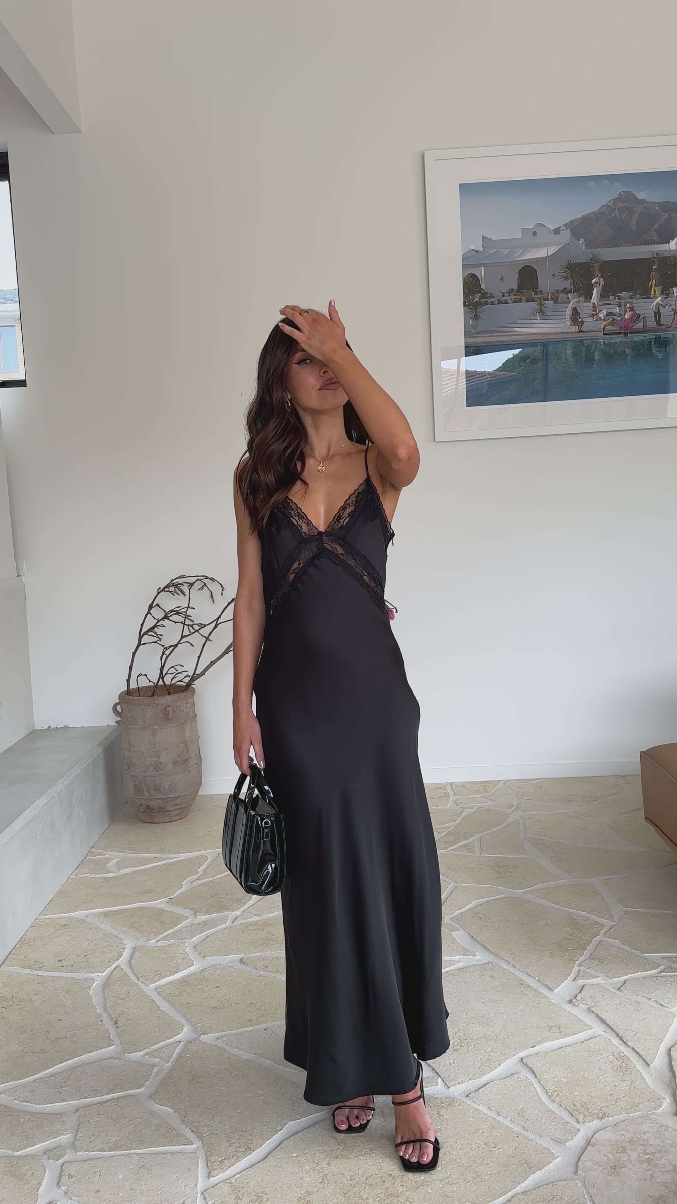 Westley Maxi Dress - Black