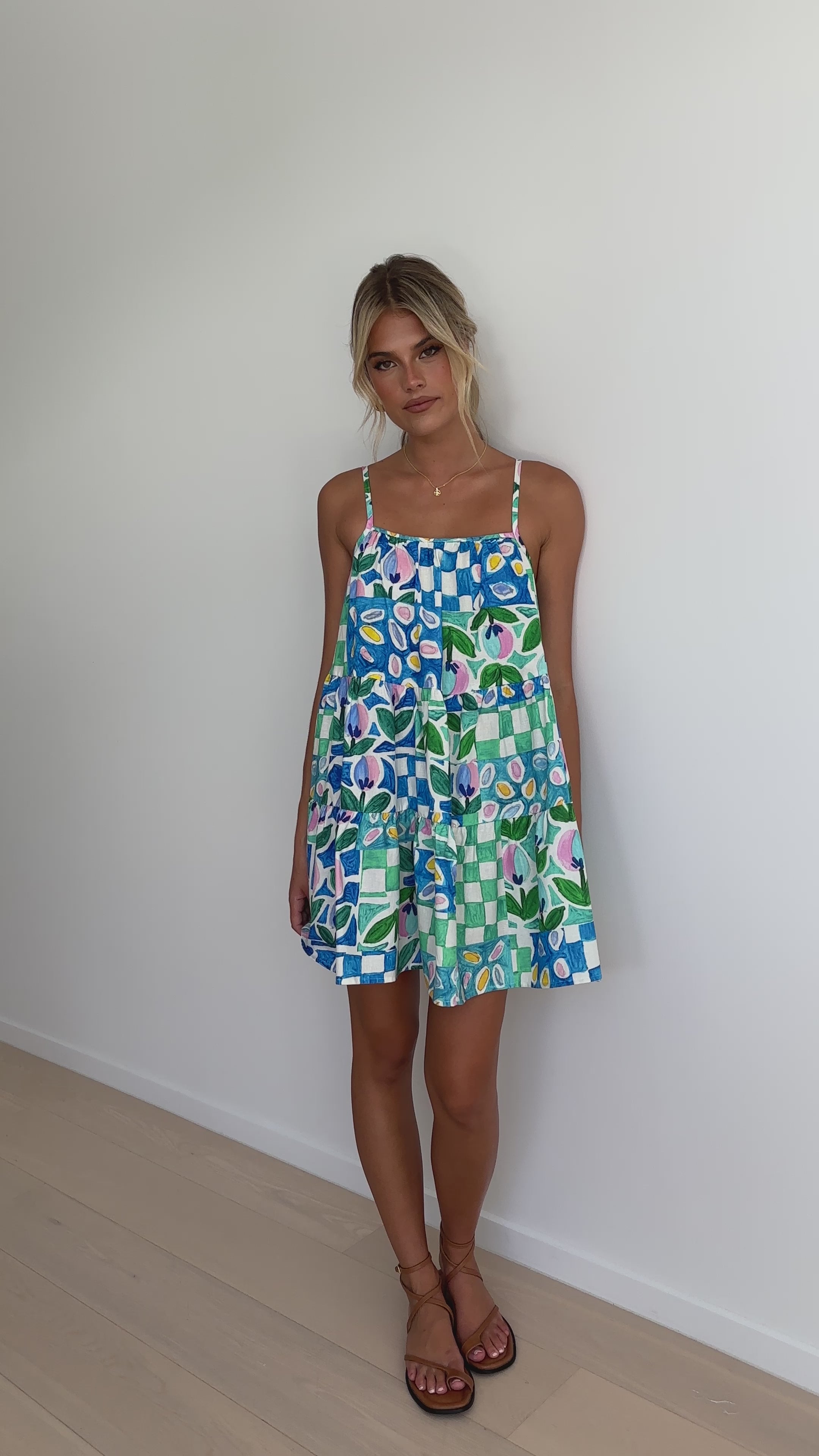 Audrie Mini Dress - Menorca
