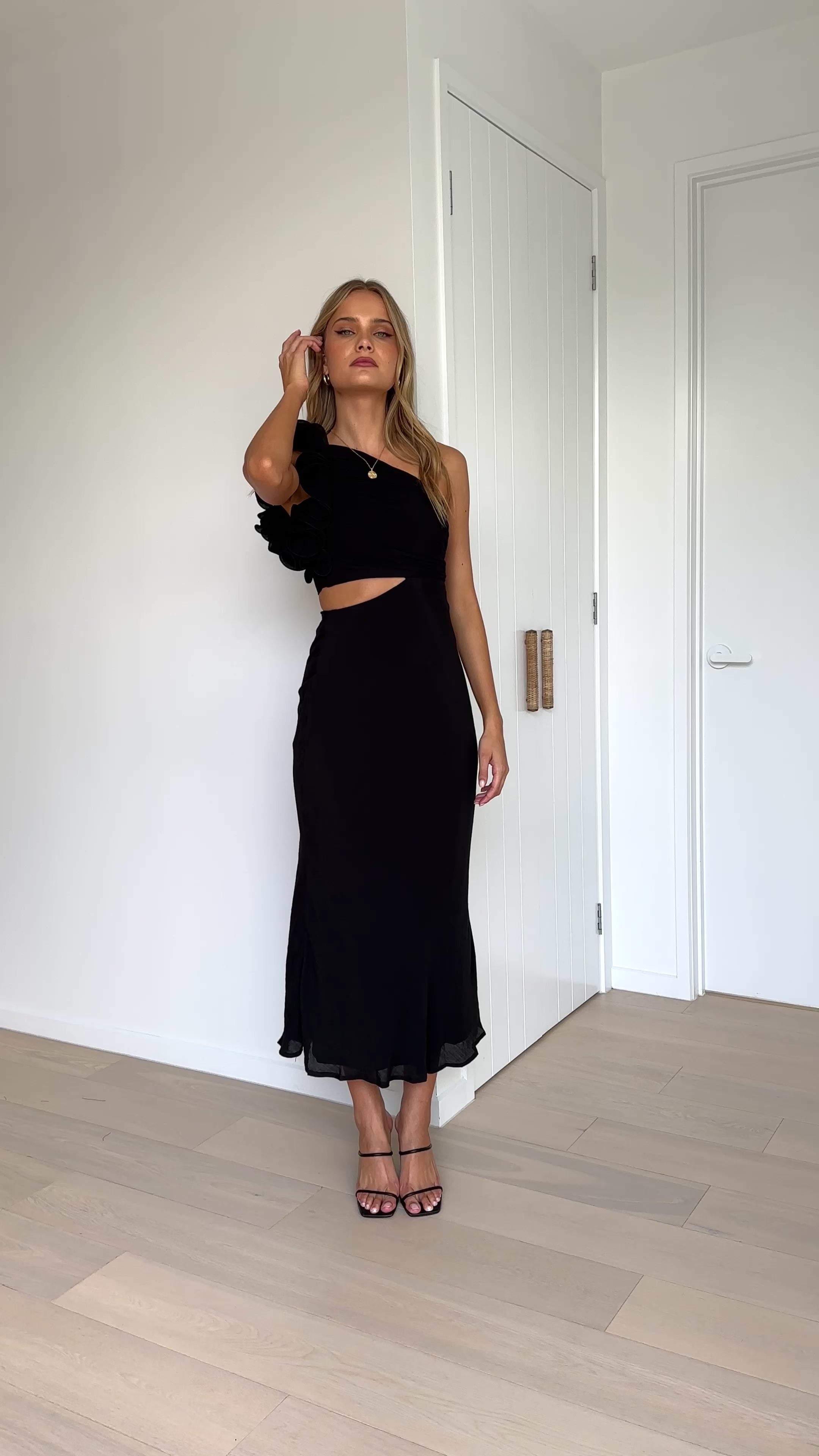 Amina Maxi Dress - Black