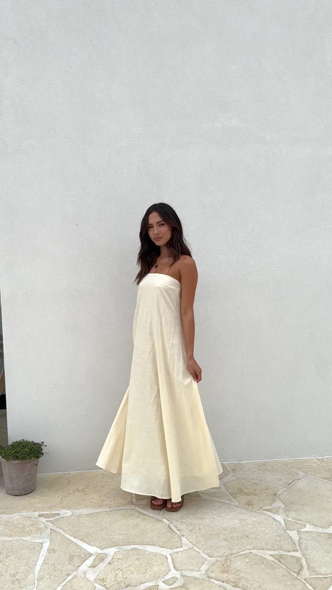 Connie Maxi Dress - Butter