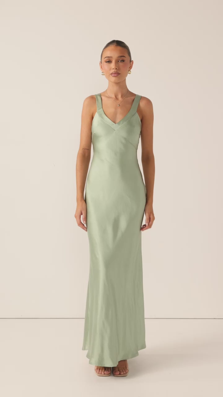 Andie Maxi Dress - Sage - Billy J