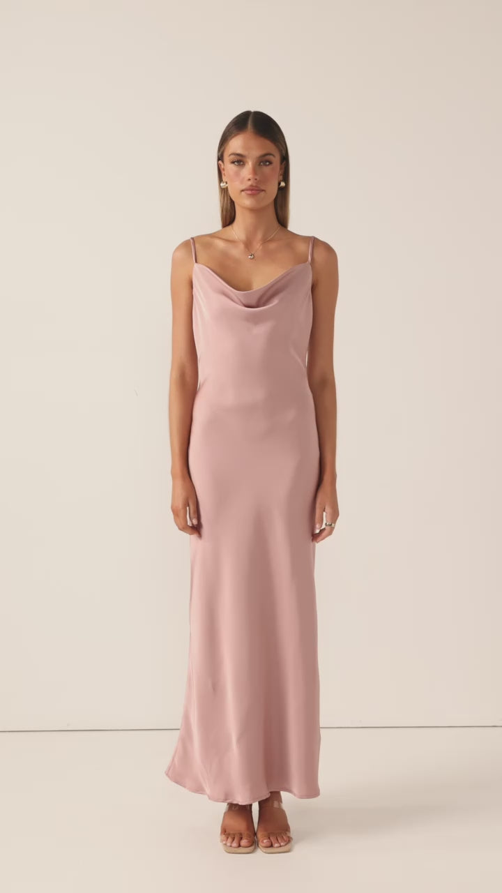 Willow Maxi Dress - Dusty Pink - Billy J