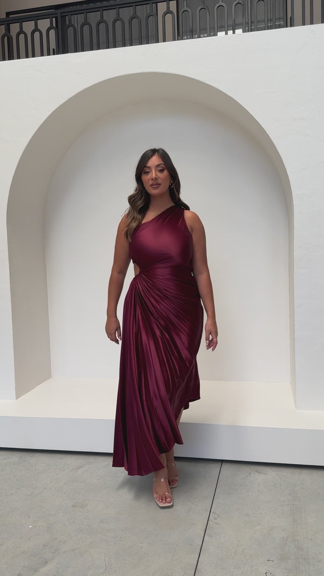 Olivia Maxi Dress - Wine