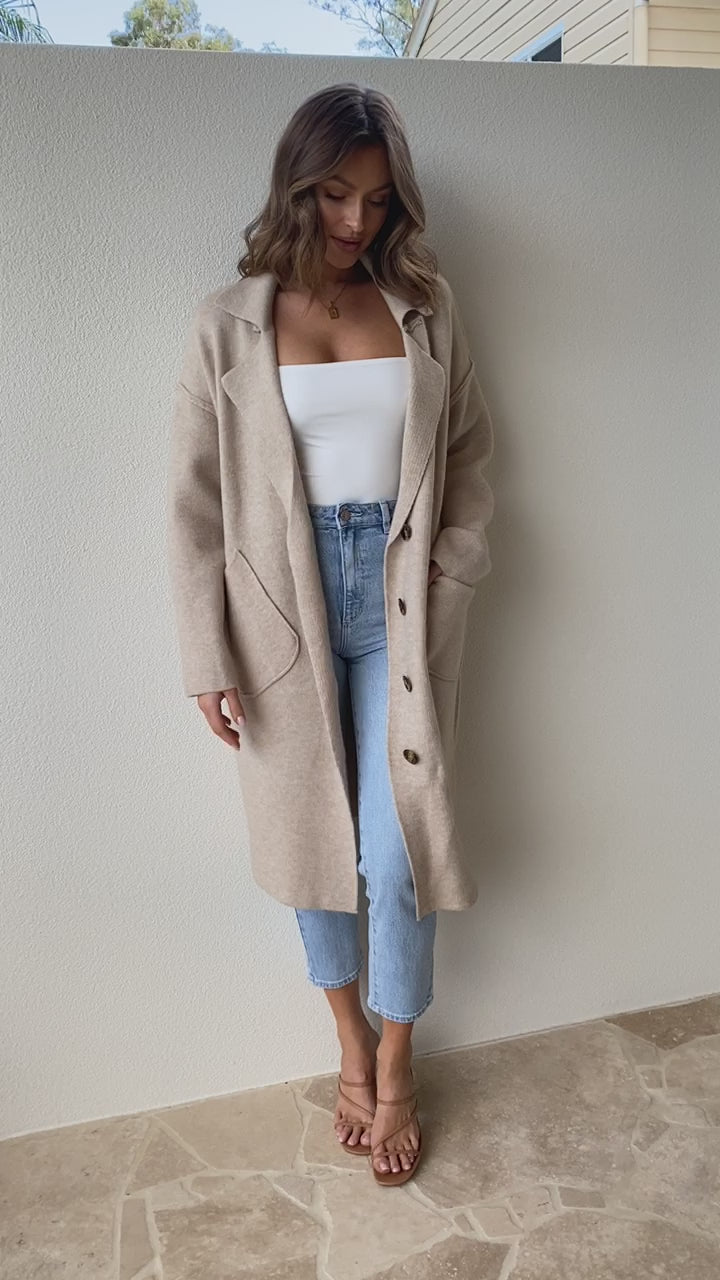 Kacela Jacket - Oatmeal - Billy J