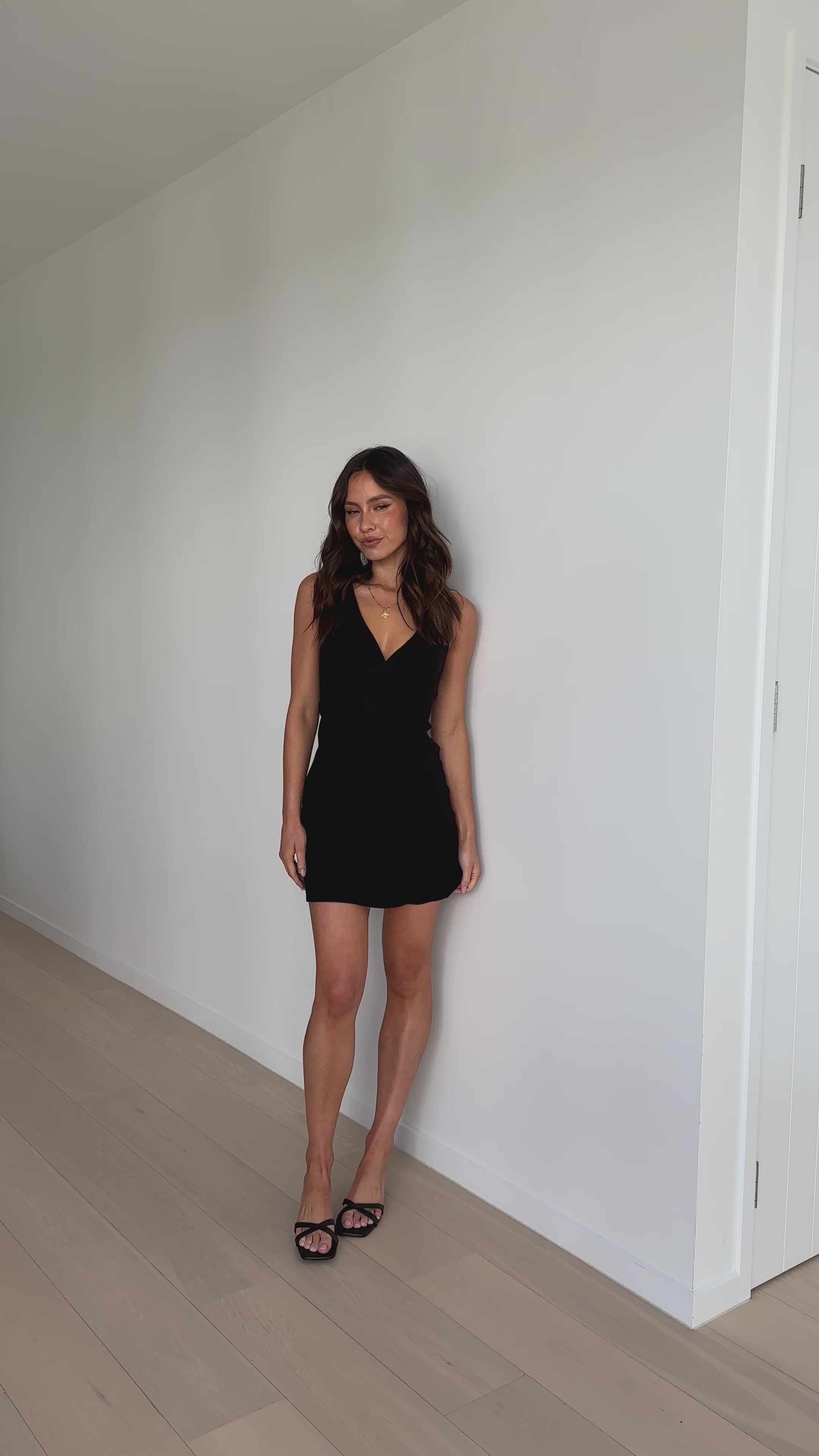 Taylor Mini Dress - Black