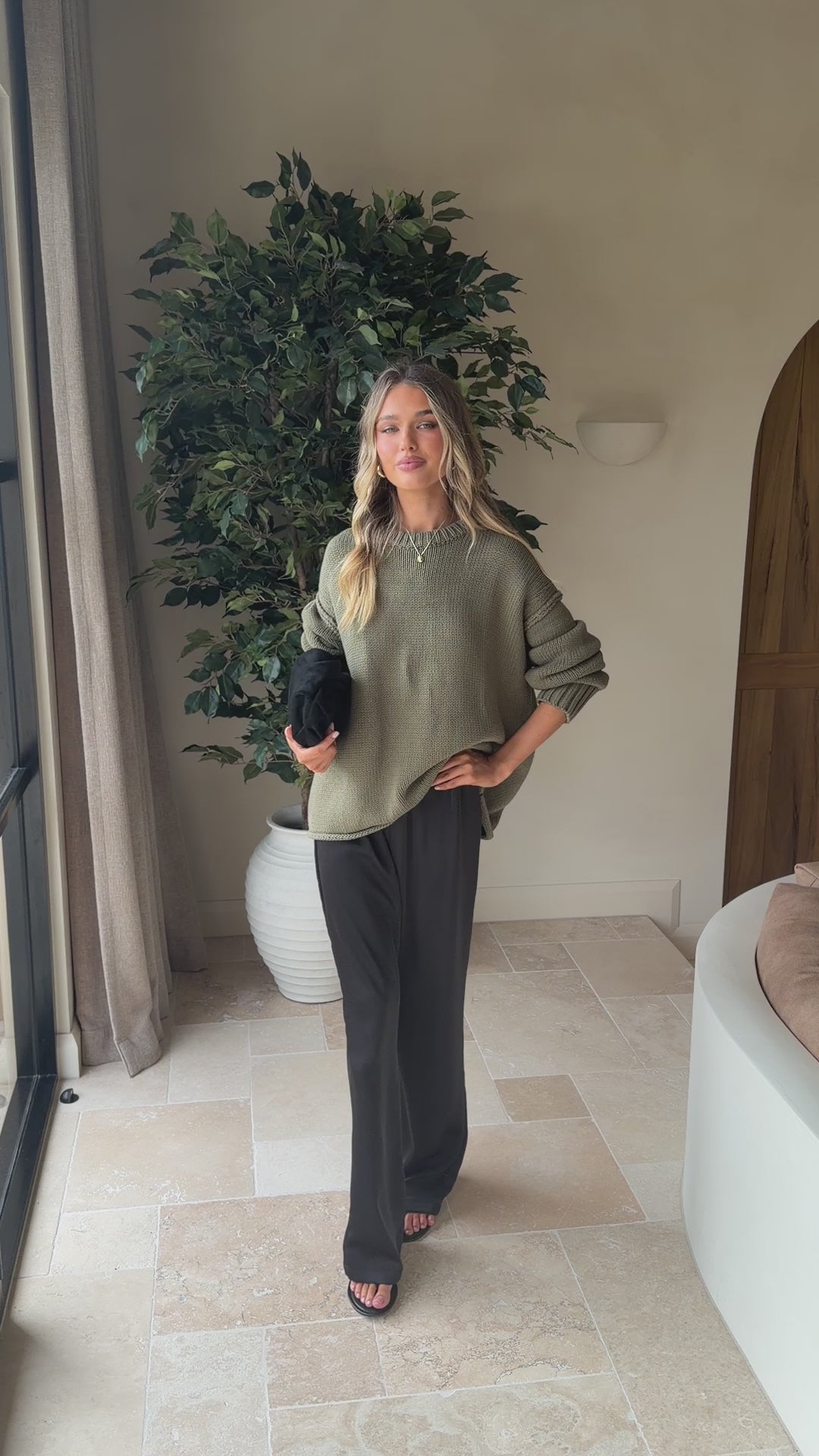 Jase Knit - Khaki - Billy J