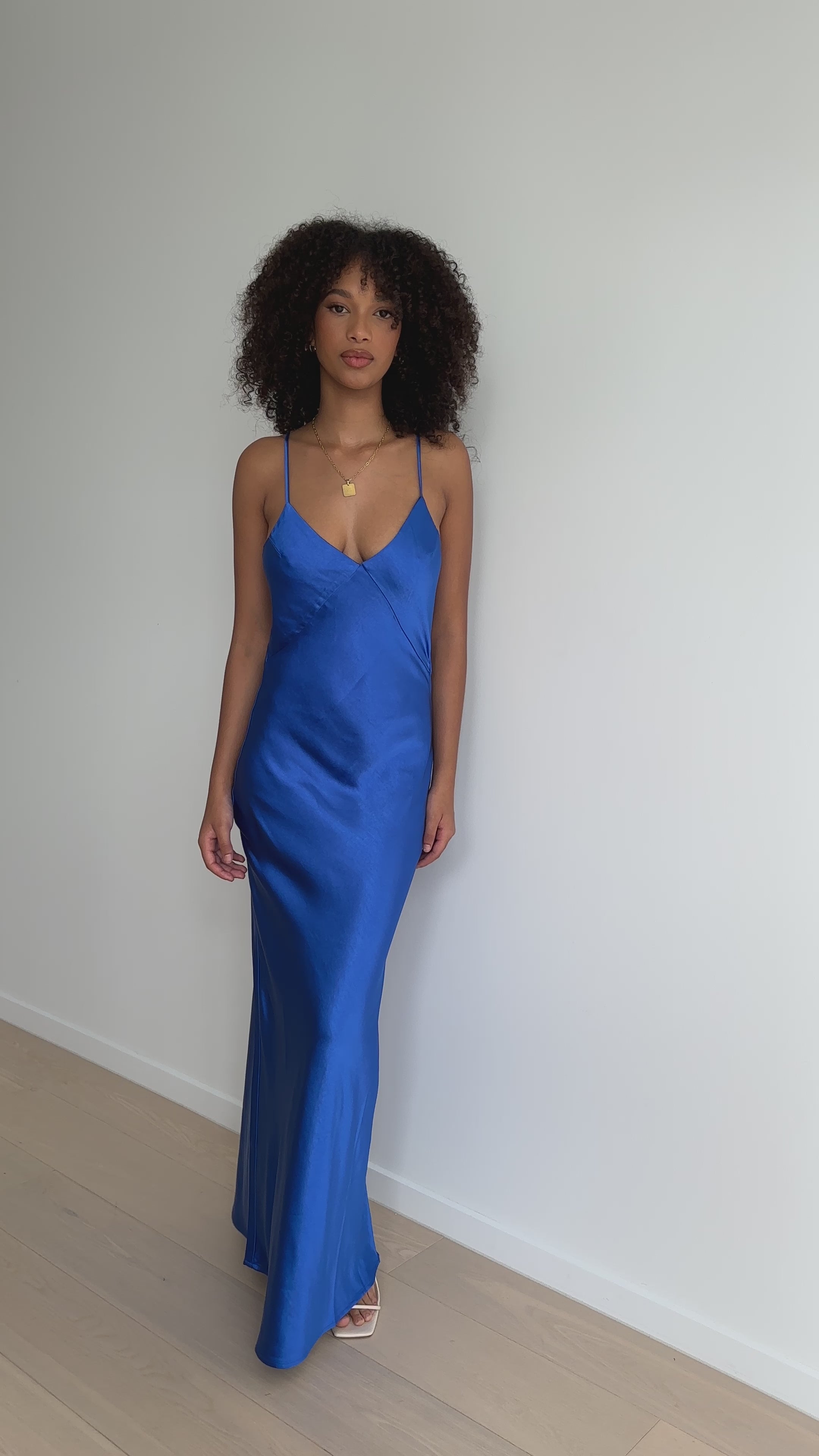 Gisella Maxi Dress - Cobalt Blue