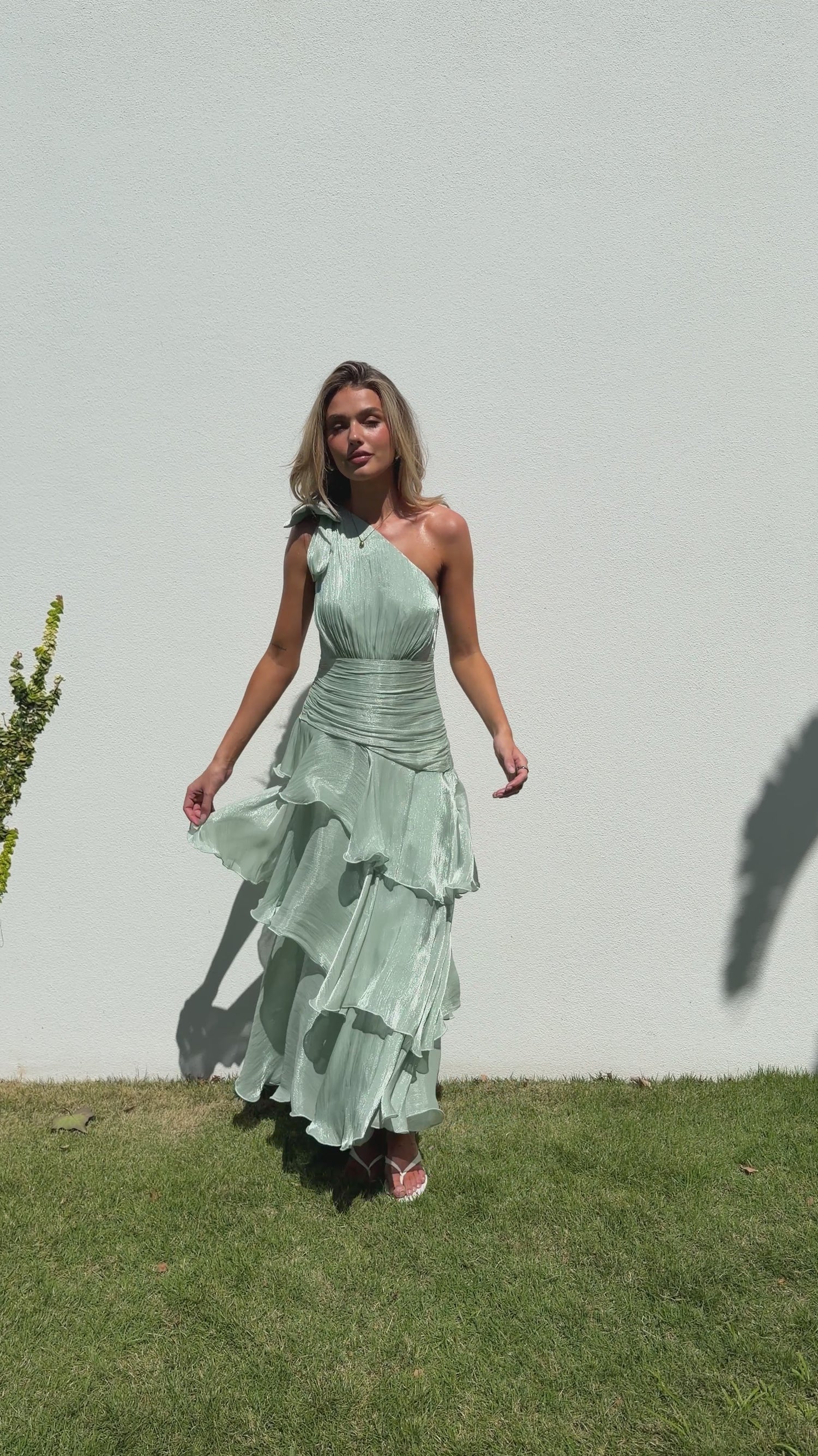 Cassandra Maxi Dress - Mint - Billy J