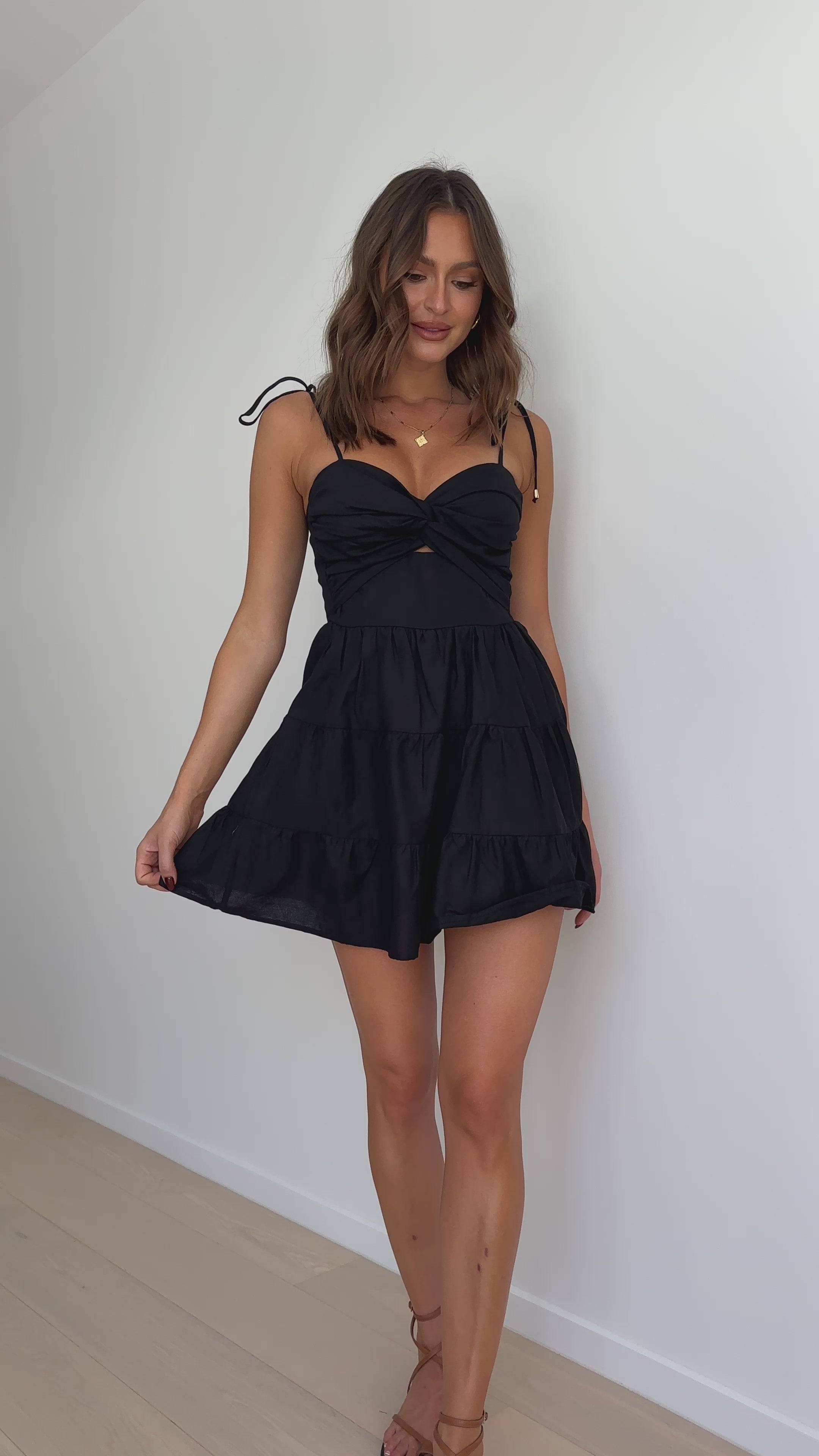 Armani Mini Dress - Black