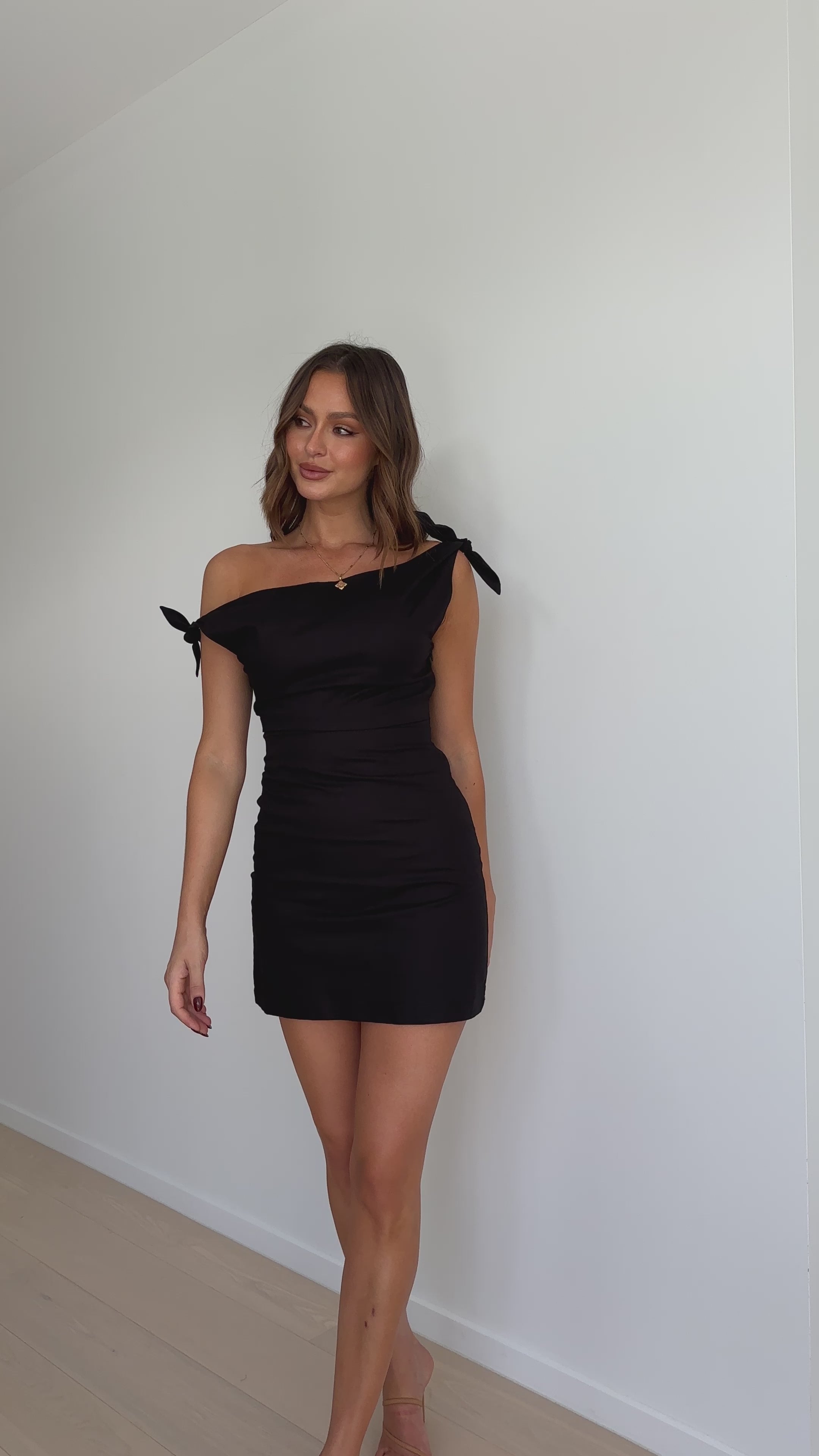 Ebbe Mini Dress - Black
