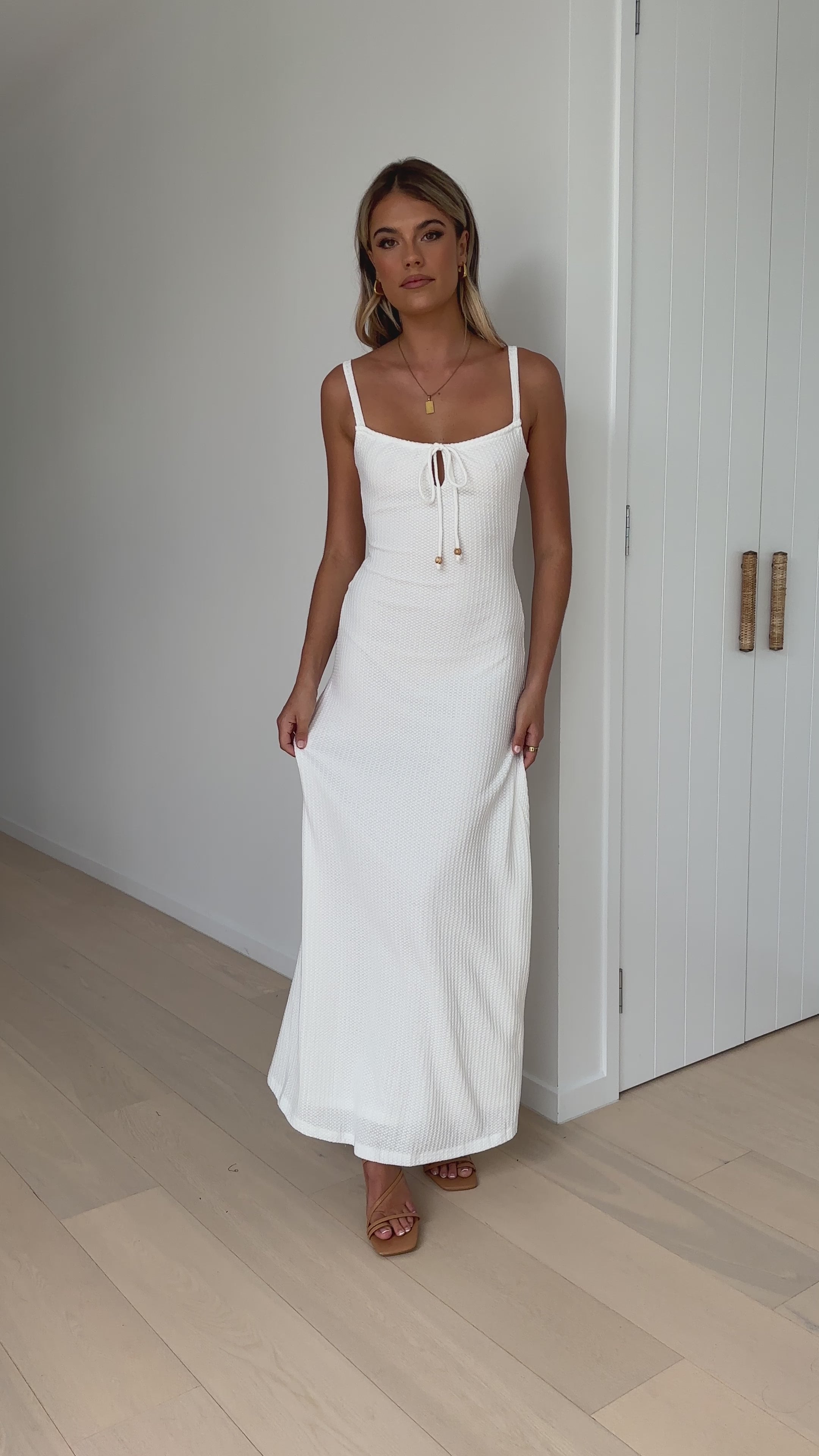 Evelyn Maxi Dress - White