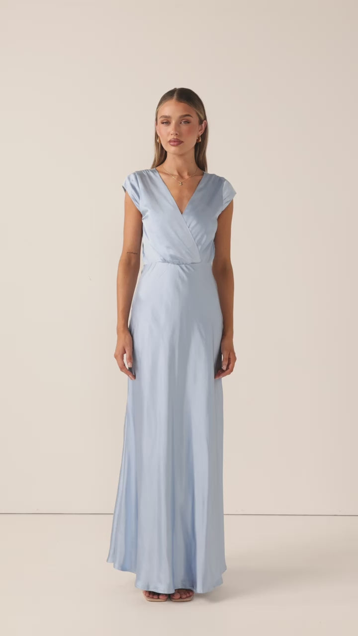 Selma Maxi Dress - Blue - Billy J