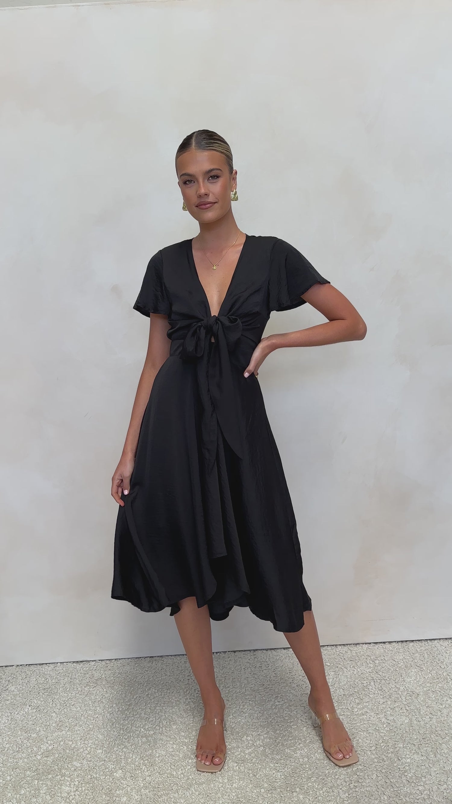Sunny Daze Dress - Black - Billy J