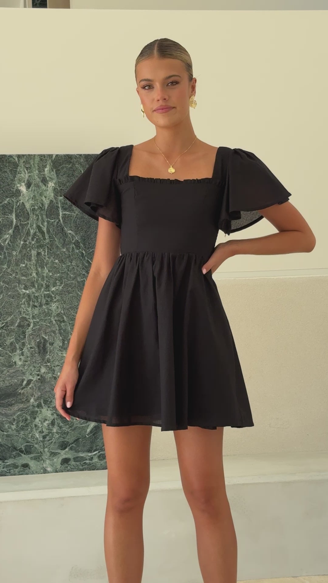 Pasha Mini Dress - Black