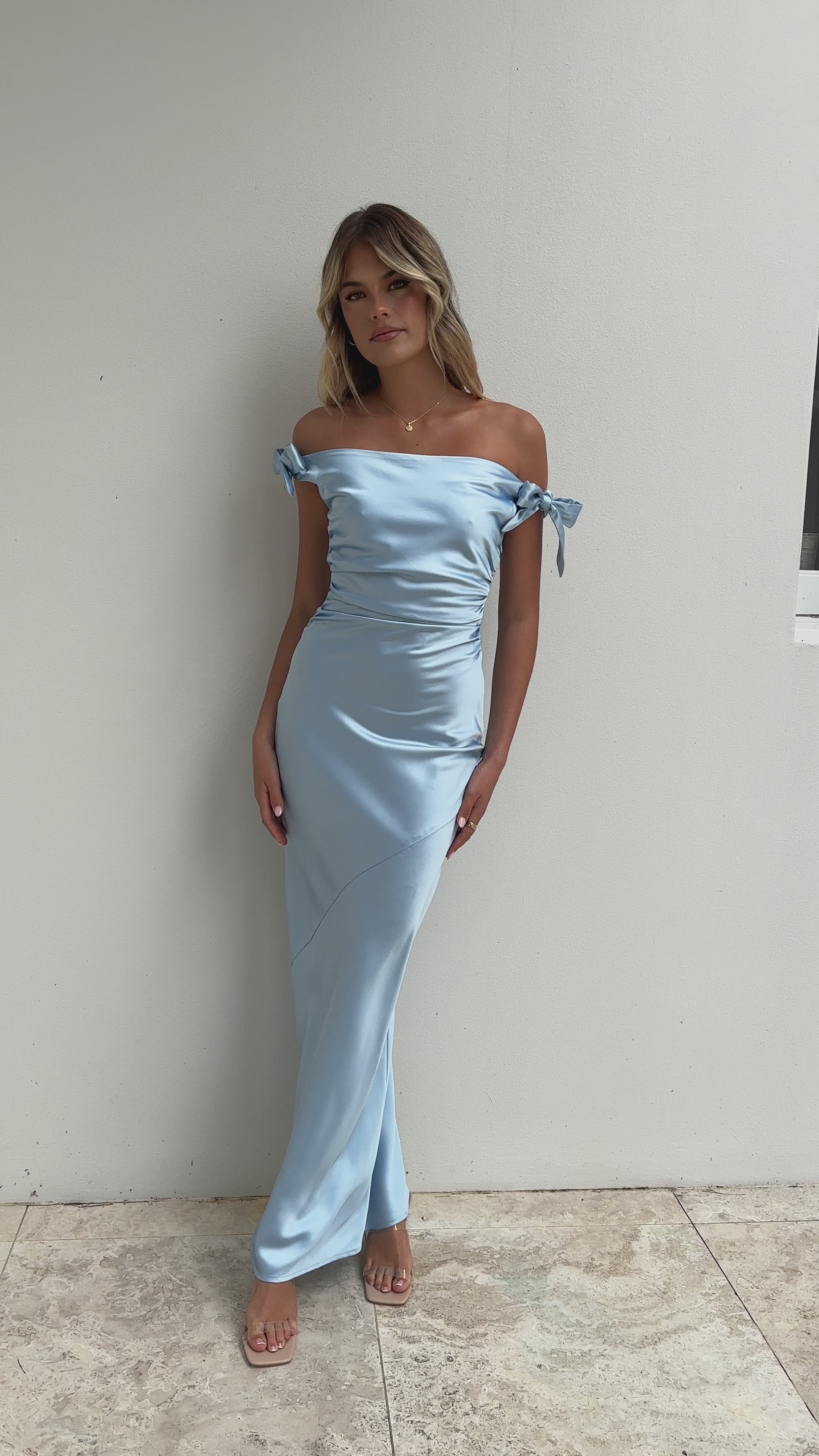 Frida Maxi Dress - Blue