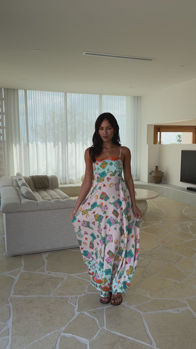 Load and play video in Gallery viewer, Xaviera Midi Dress - Piper Collection
