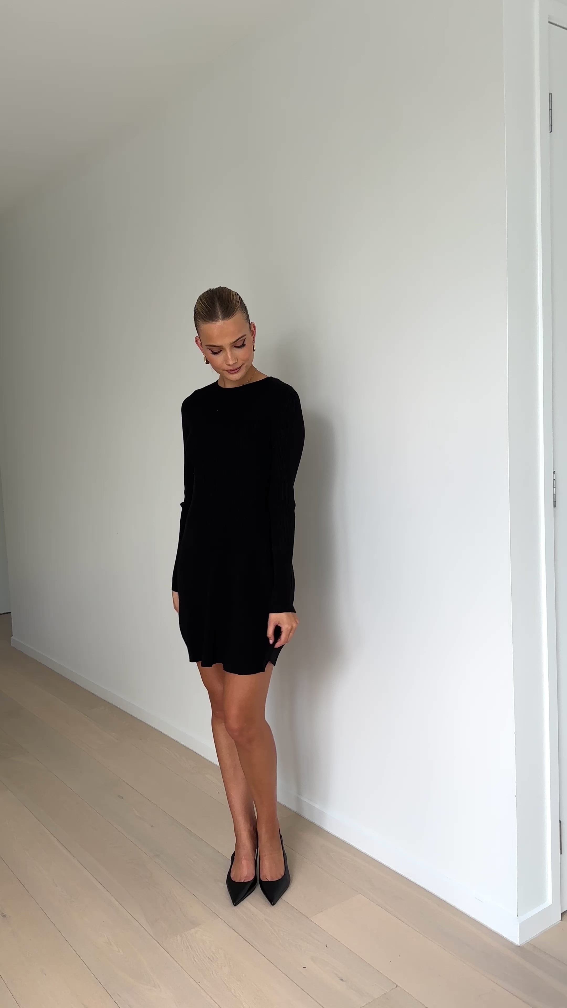 Amity Mini Dress - Black