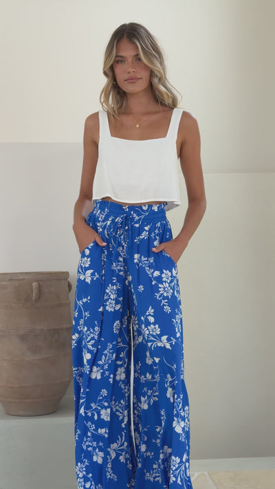 Load and play video in Gallery viewer, Avery Wide Leg Pants - Caro Collection - Billy J
