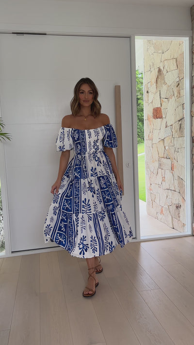 Load and play video in Gallery viewer, Waiola Maxi Dress - Anya Collection
